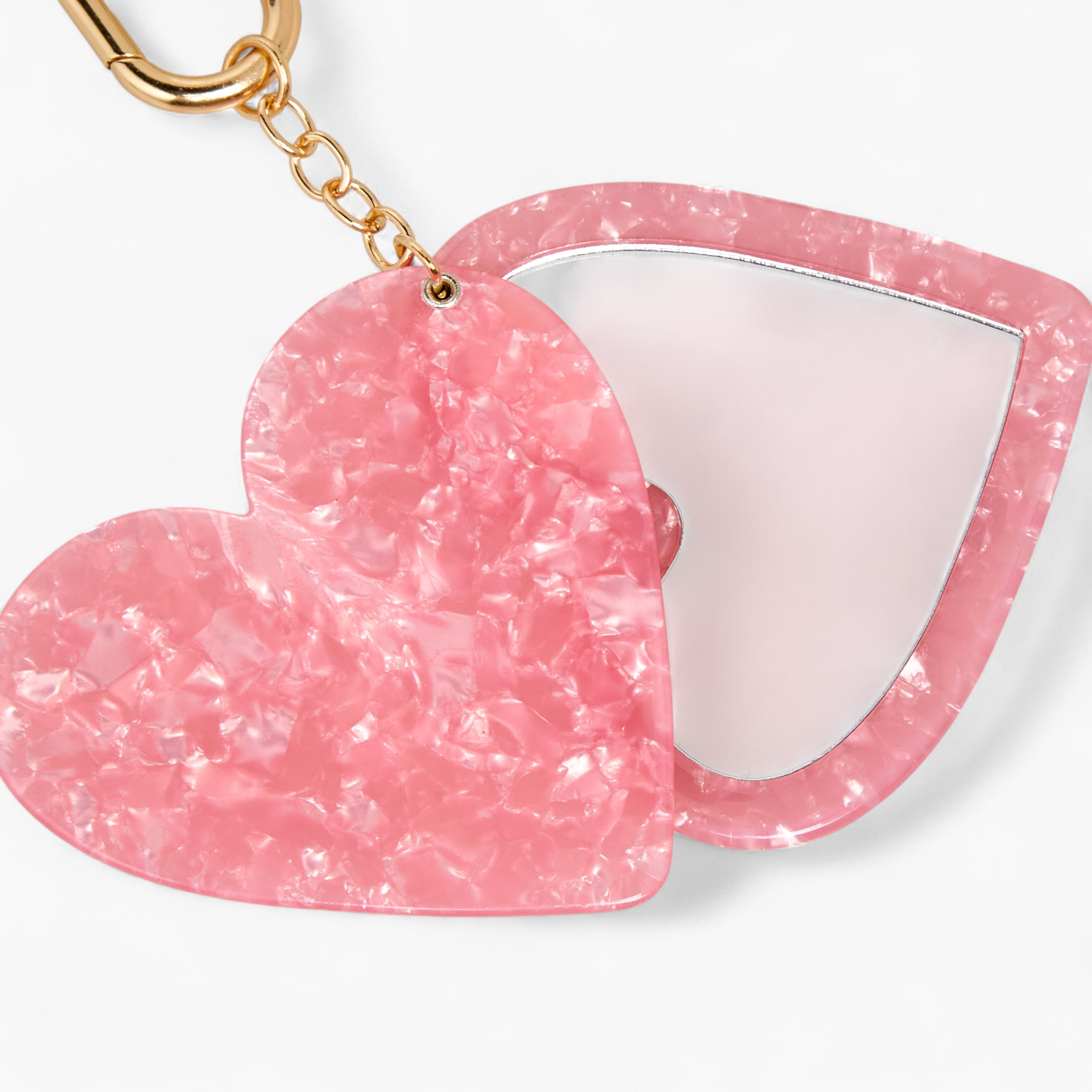 Gloo Heart Mirror Bag Charm-women-clothingaccessories-novelties-image-5