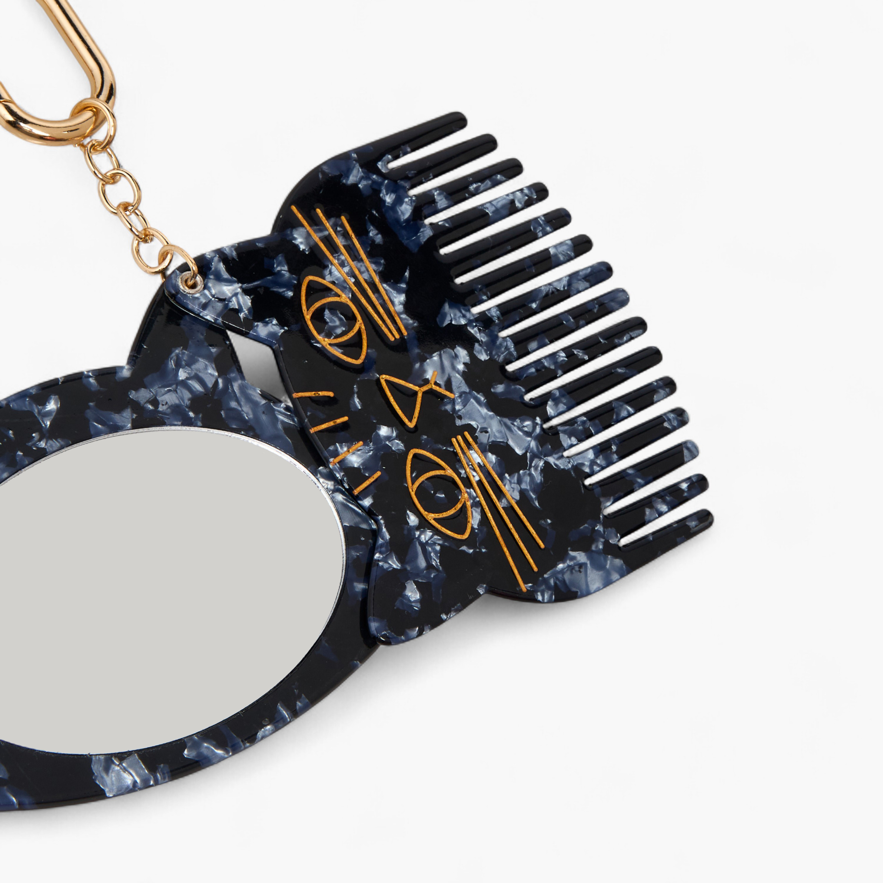 دلاية شنطة على شكل قطة بمشط ومرآة من جلو-women-clothingaccessories-novelties-image-1