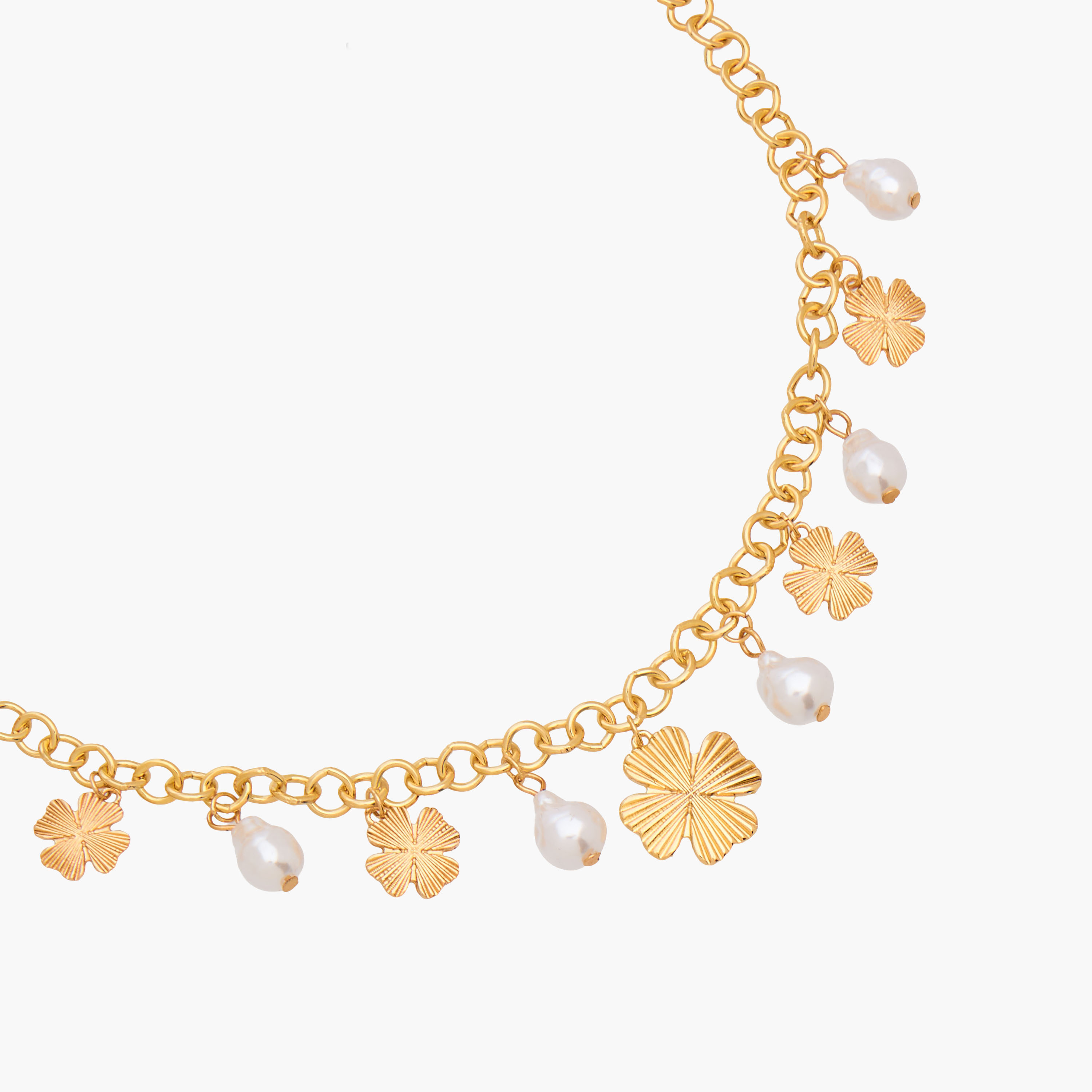 عقد تشوكر بزينة دلايات ميتاليك من جلو-women-watchesandjewellery-jewellery-necklacesandpendants-image-2