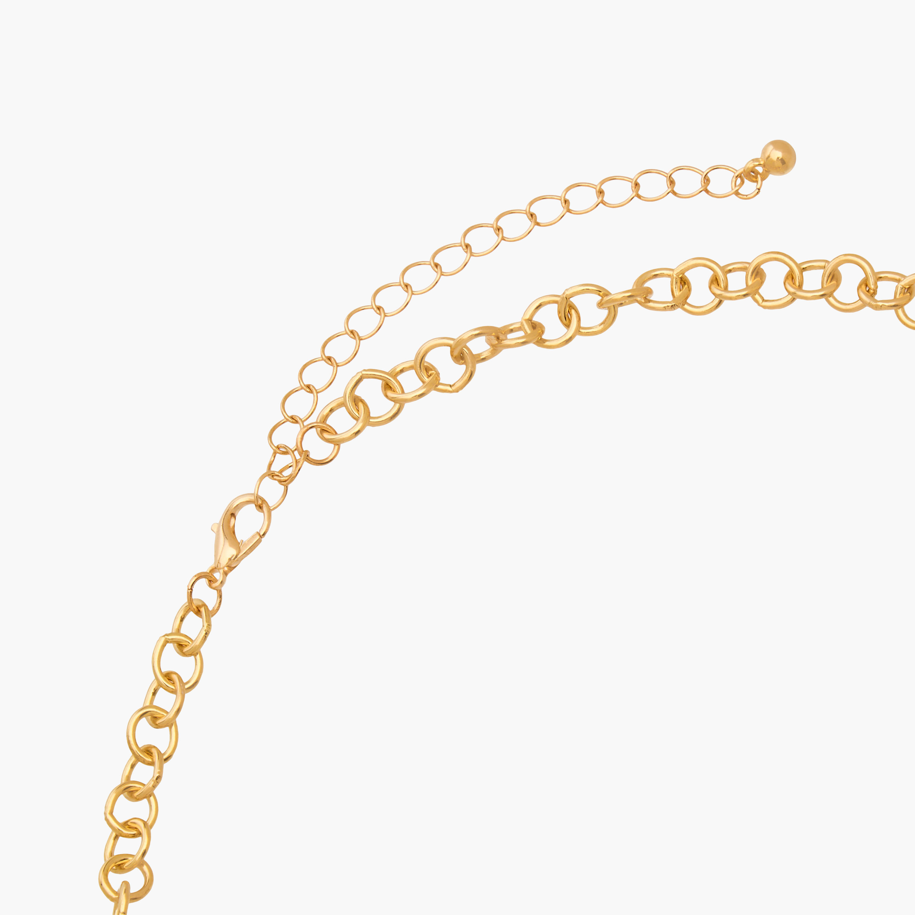 عقد تشوكر بزينة دلايات ميتاليك من جلو-women-watchesandjewellery-jewellery-necklacesandpendants-image-3