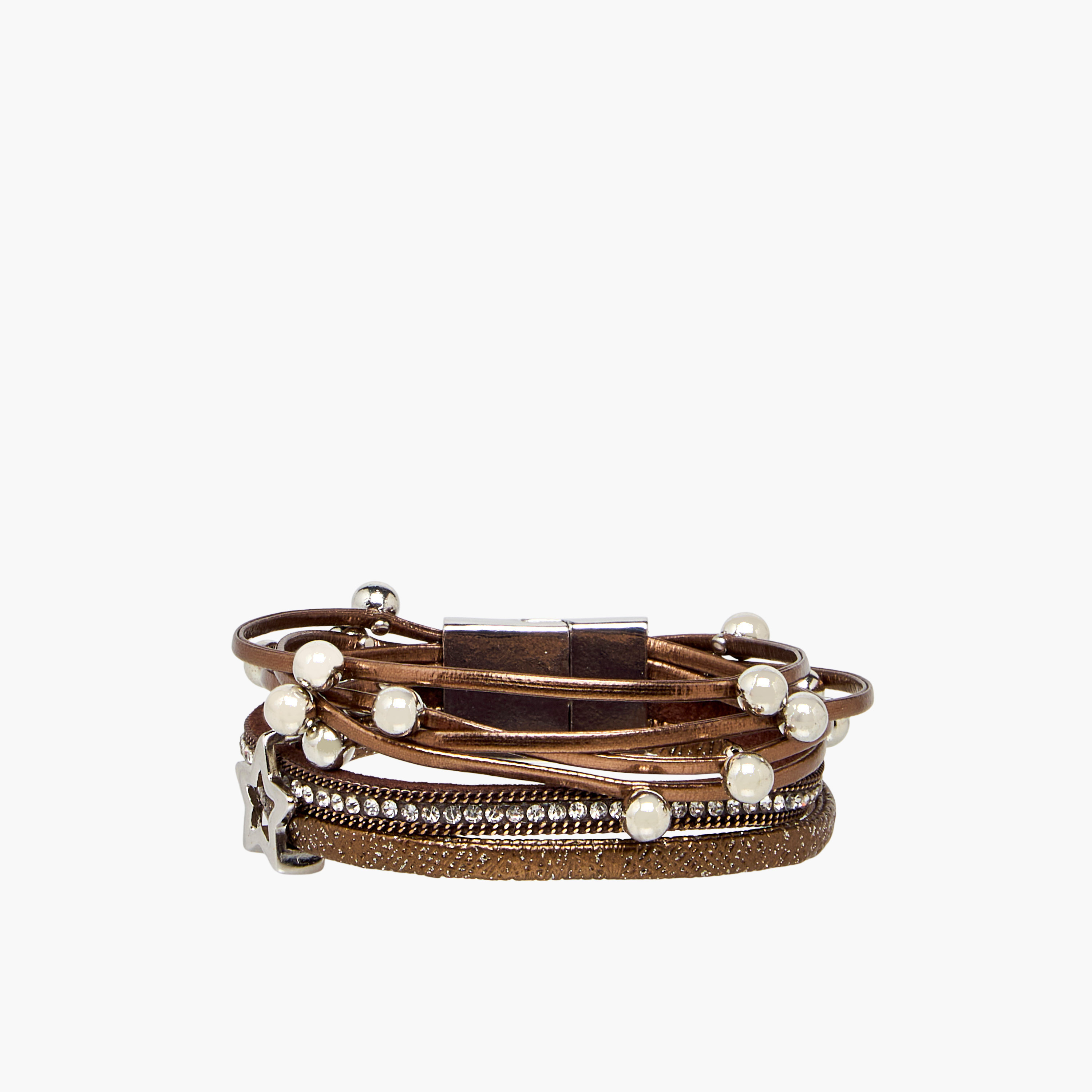 Gloo Embellished Layered Bracelet-women-watchesandjewellery-jewellery-banglesandbracelets-image-1