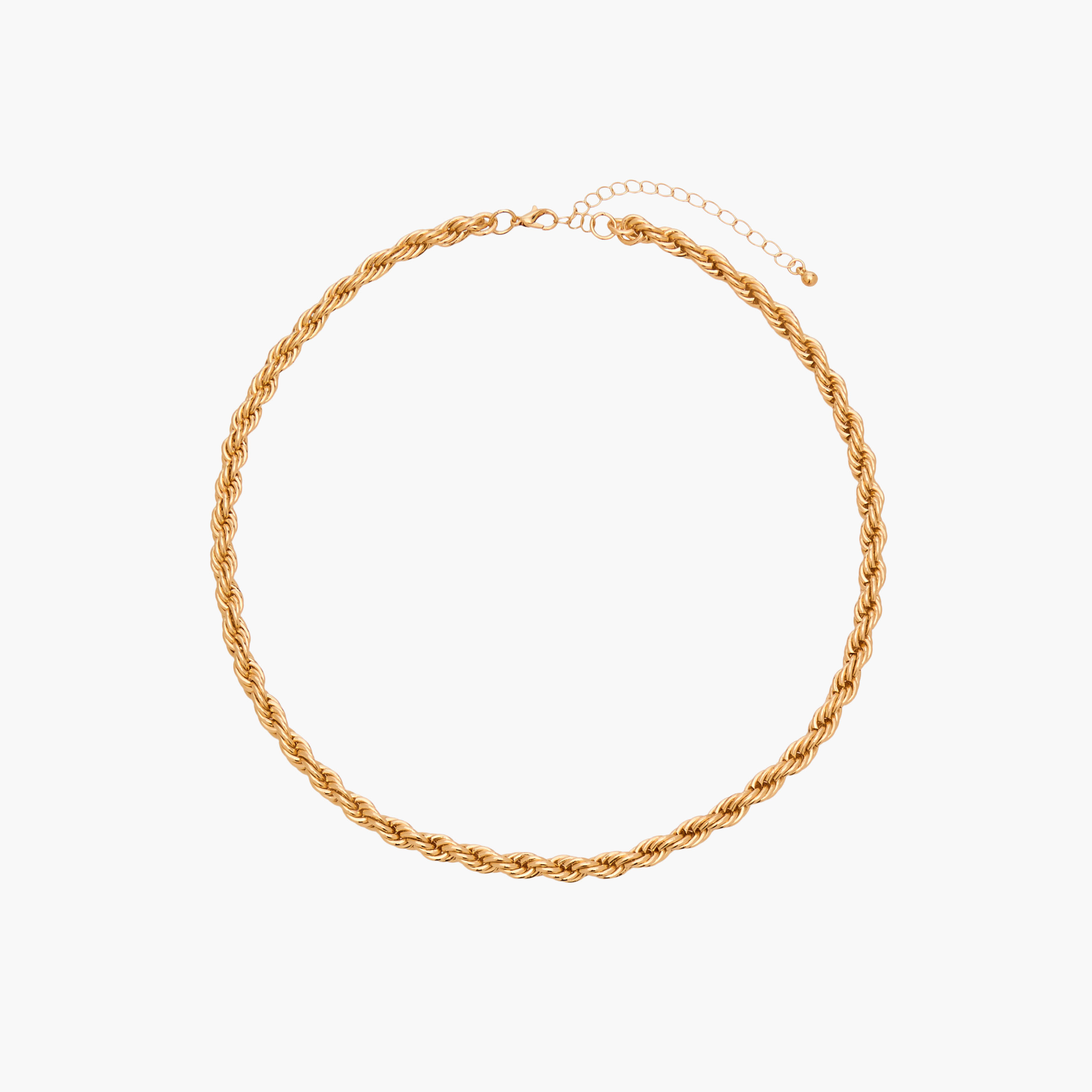 Gloo Metal Choker Necklace with Lobster Clasp Closure-women-watchesandjewellery-jewellery-necklacesandpendants-image-1