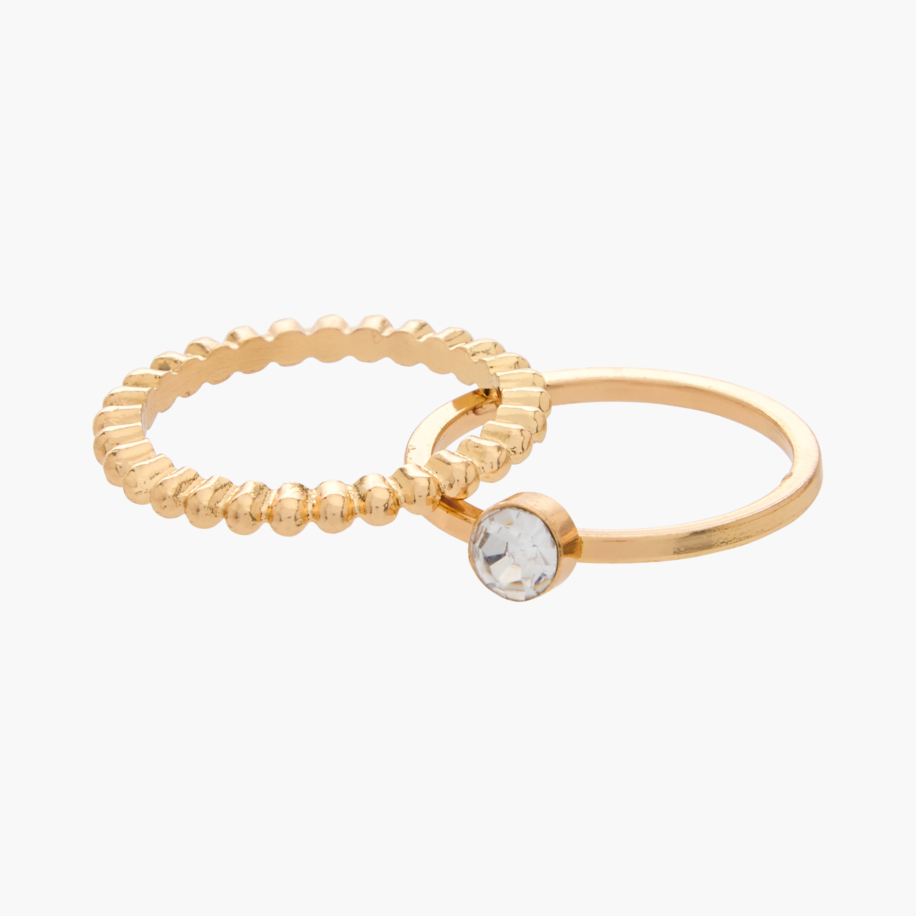 Pack of 10 Assorted Metallic Ring-women-watchesandjewellery-jewellery-rings-image-3