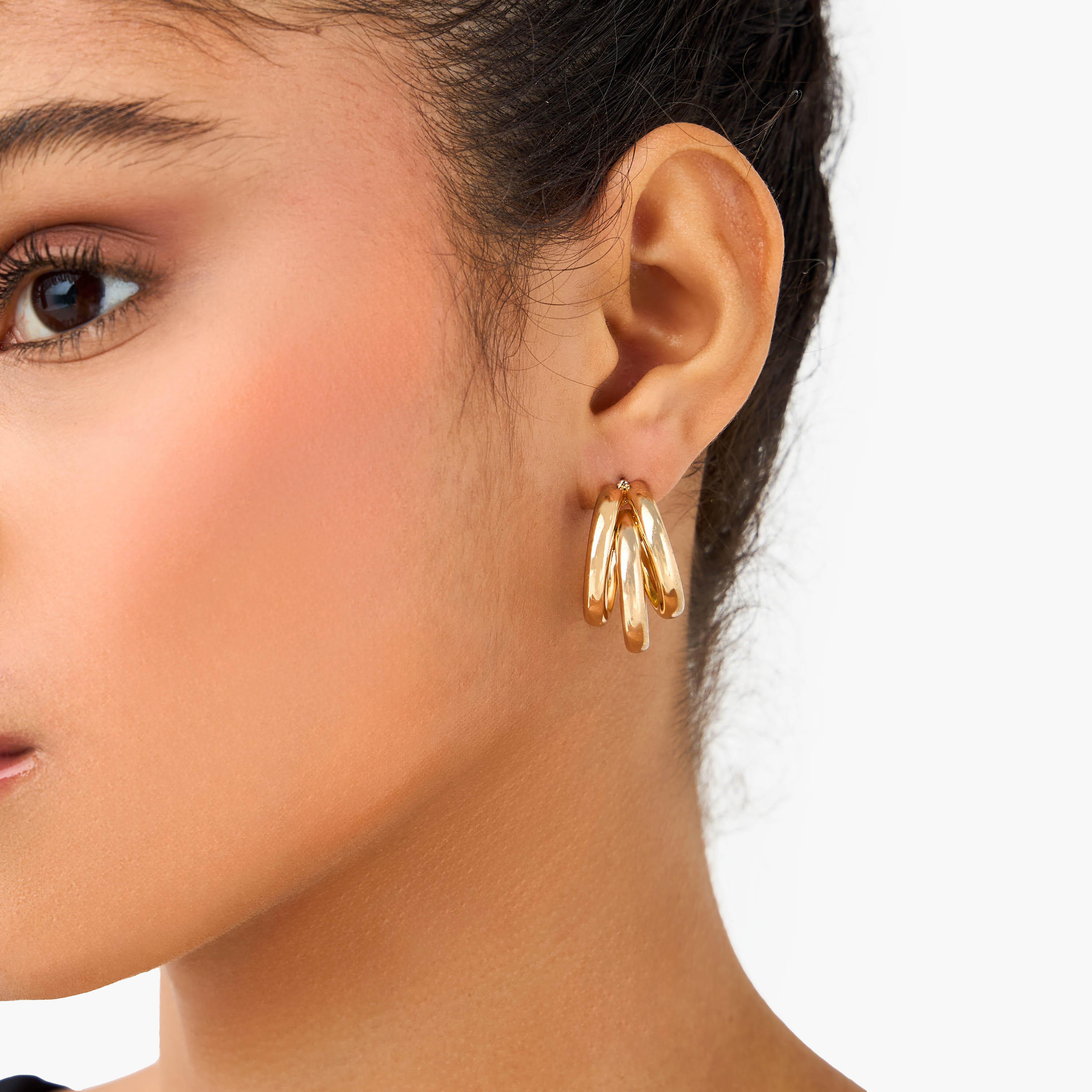 Pack of 9 Metallic Assorted Earrings with Pushback Closure-women-watchesandjewellery-jewellery-earrings-image-2