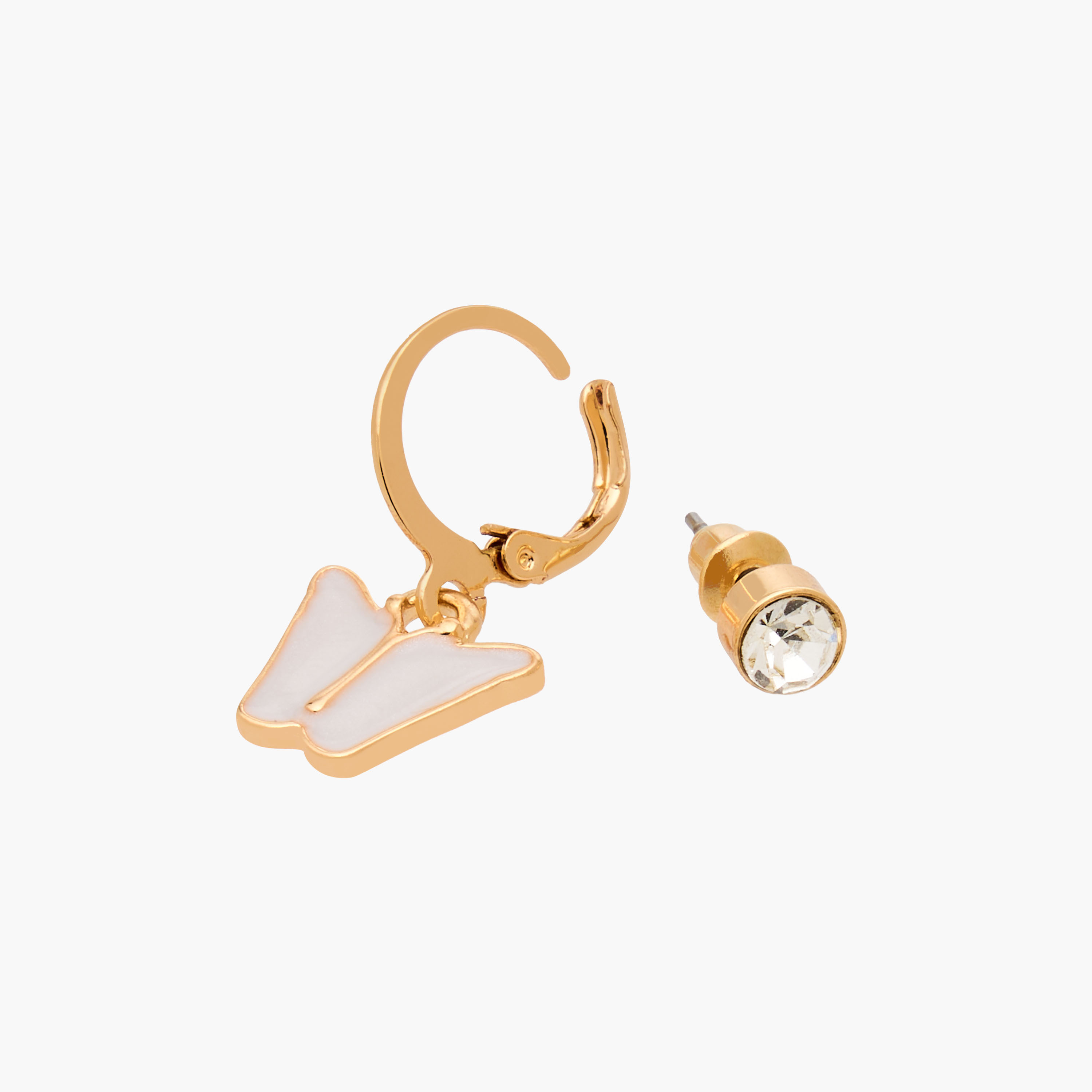 Pack of 9 Gold Tone Assorted Earrings with Pushback Closure-women-watchesandjewellery-jewellery-earrings-image-5