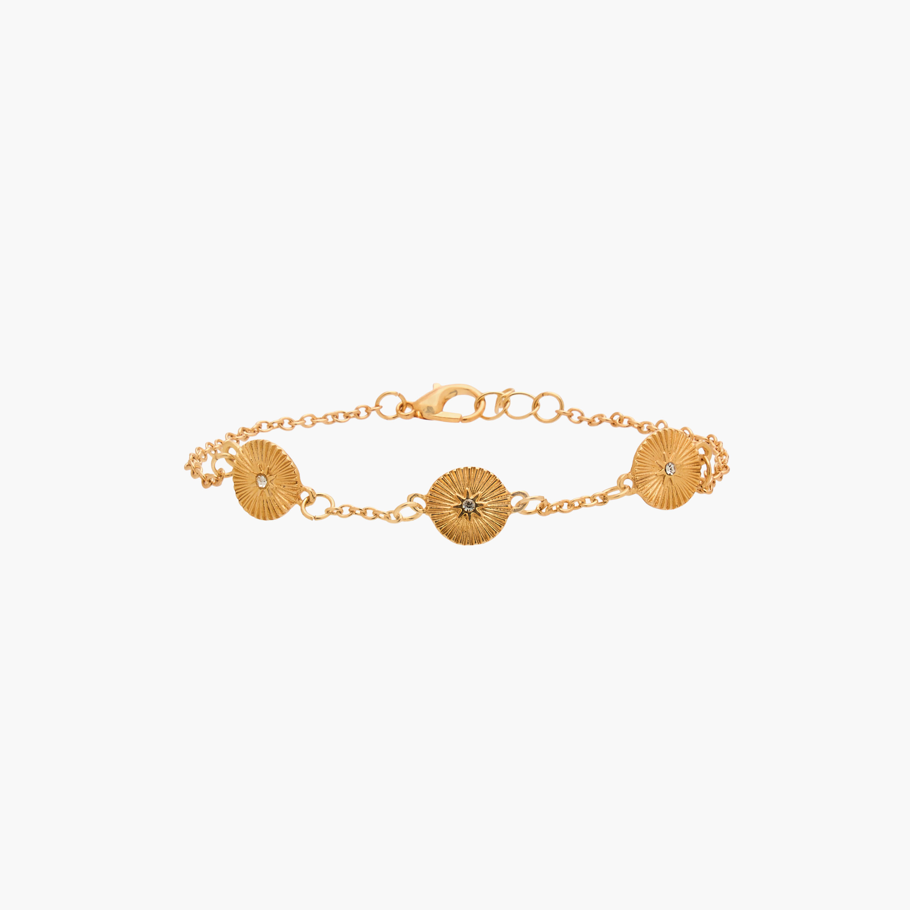 طقم من 5 سوار سلسلة معدني-women-watchesandjewellery-jewellery-banglesandbracelets-image-3