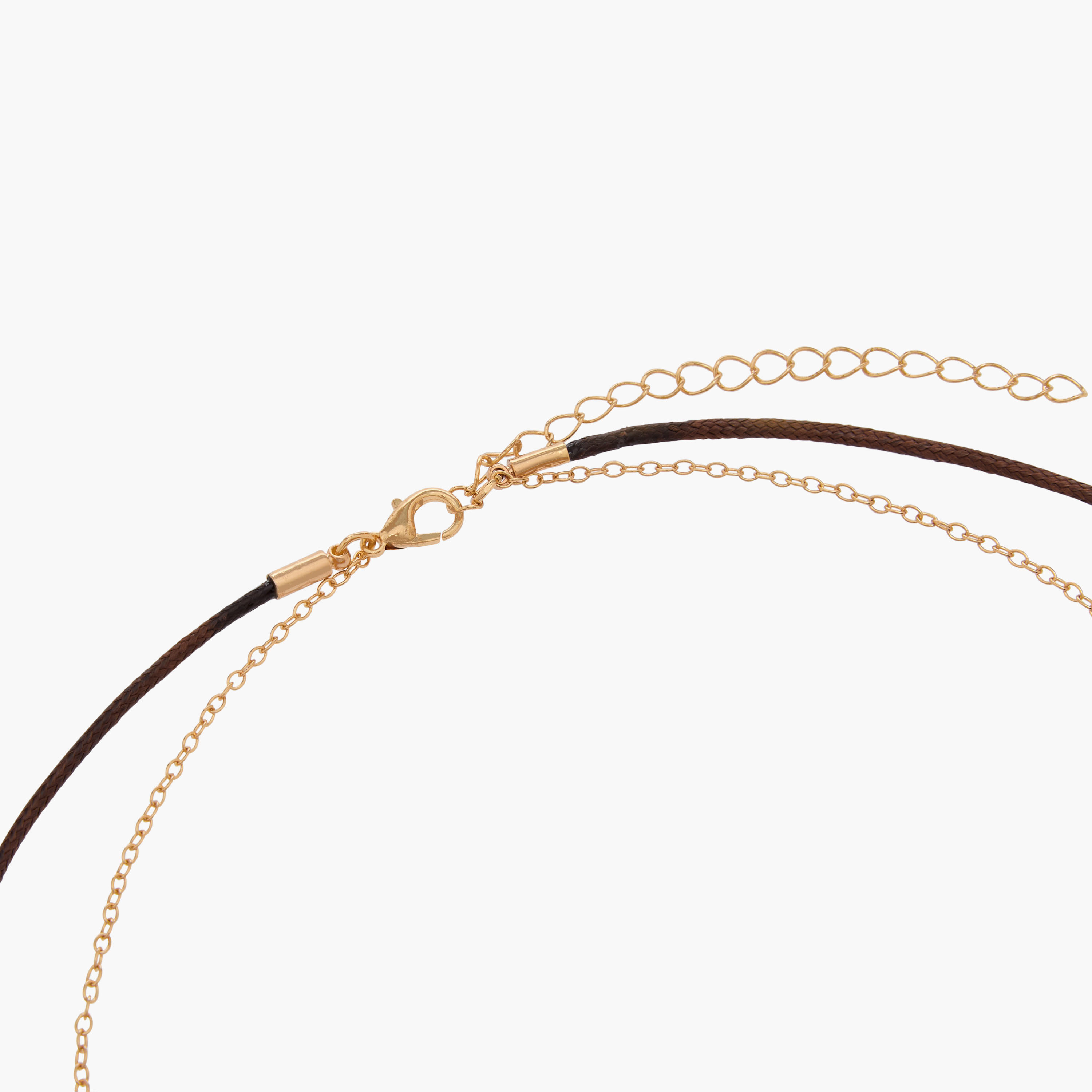 Metallic Pendant Layered Necklace-women-watchesandjewellery-jewellery-necklacesandpendants-image-4