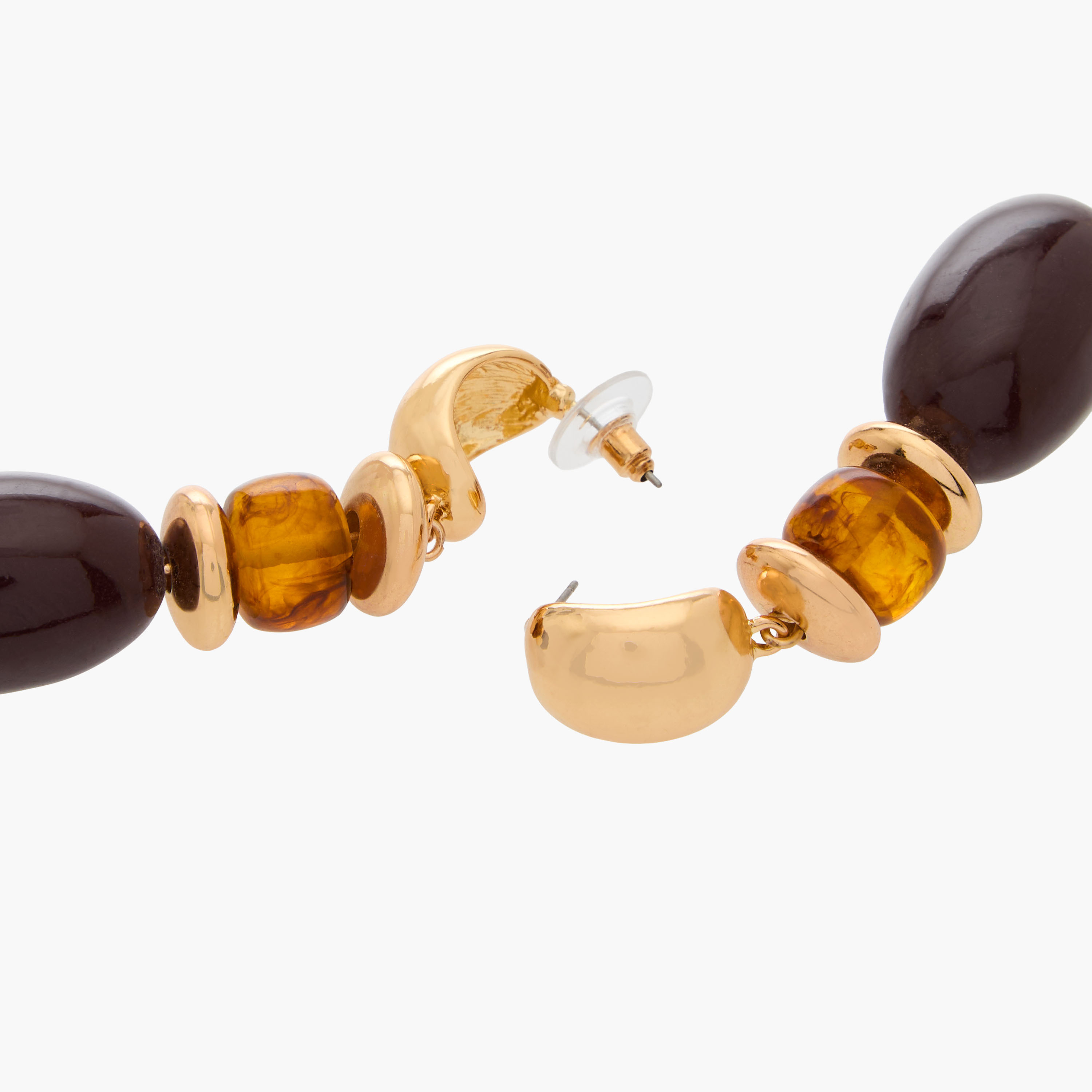 أقراط راتنج متدلية بمكبس إغلاق خلفي-women-watchesandjewellery-jewellery-earrings-image-4