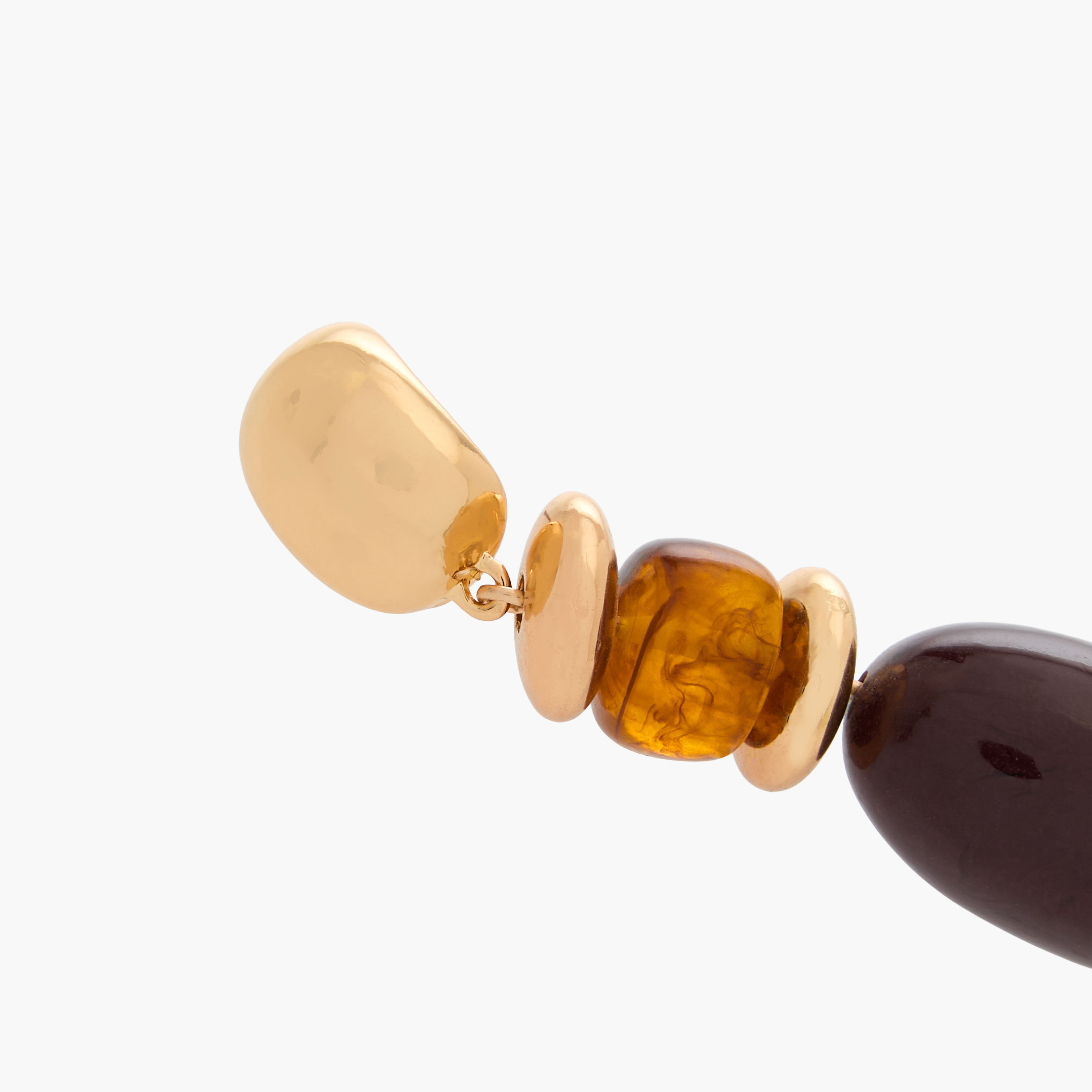 أقراط راتنج متدلية بمكبس إغلاق خلفي-women-watchesandjewellery-jewellery-earrings-image-5