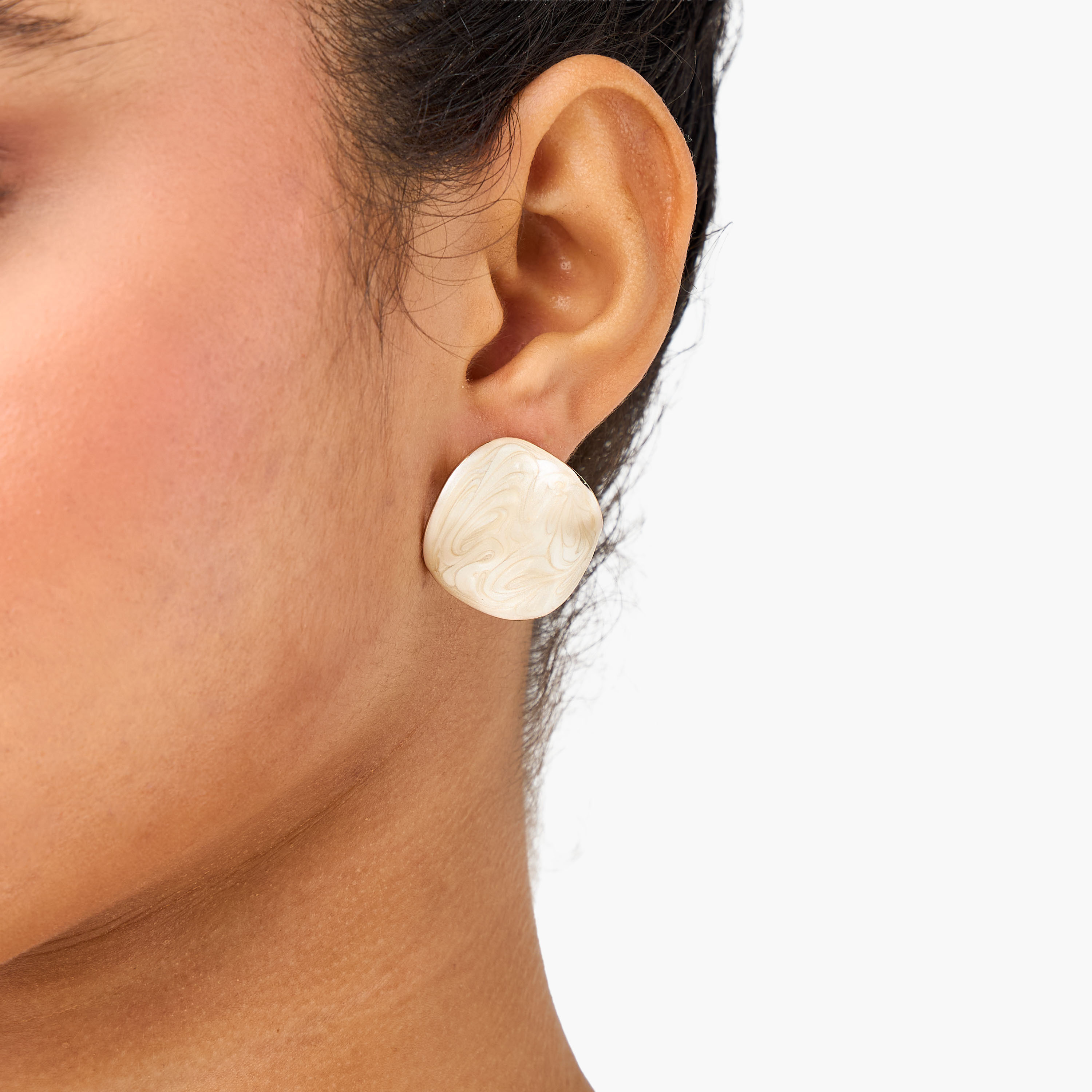 Pack of 3 Gold Finish Stud Earrings with Pushback Closure-women-watchesandjewellery-jewellery-earrings-image-2