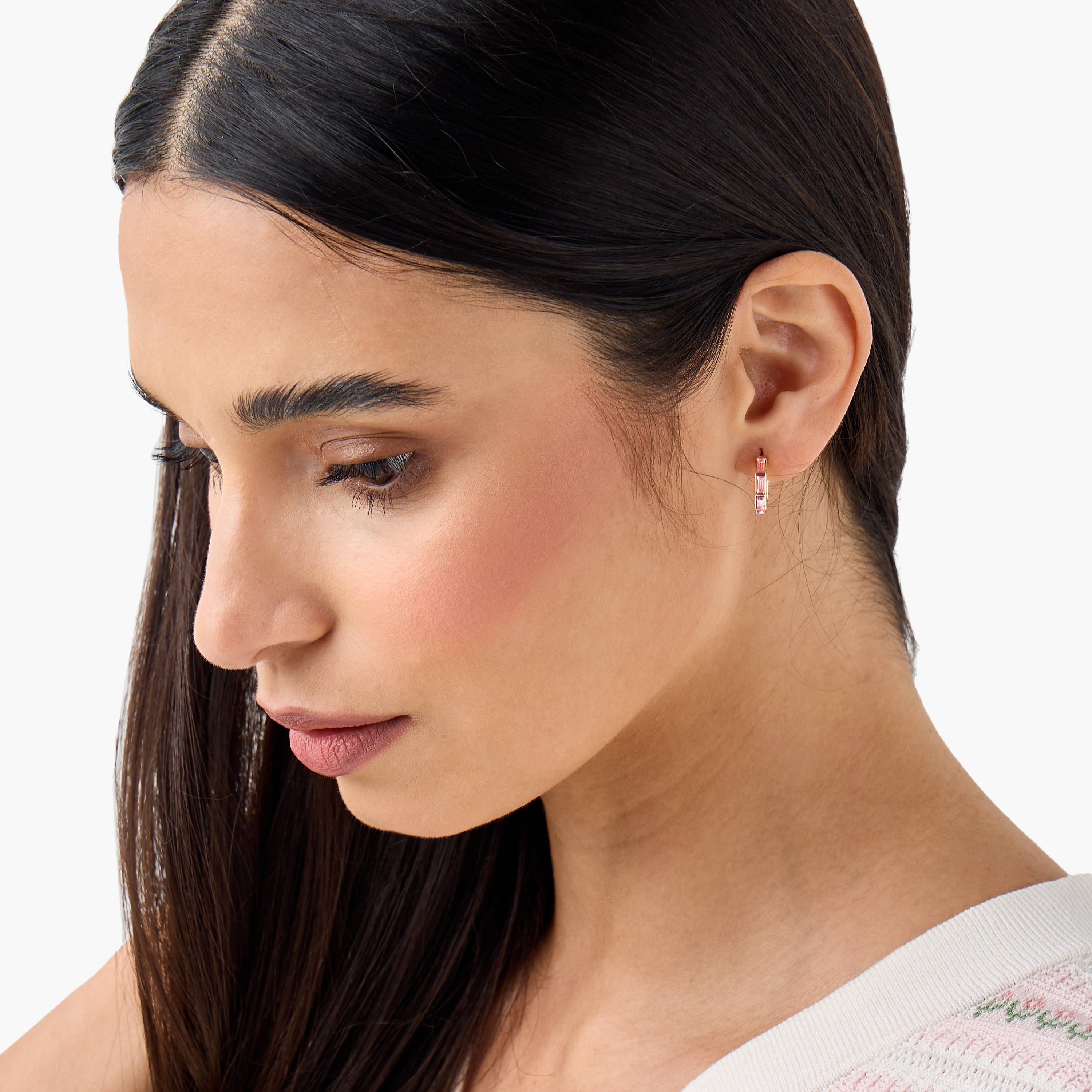 Pack of 9 Gold Finish Embellished Earrings with Pushback Closure-women-watchesandjewellery-jewellery-earrings-image-2