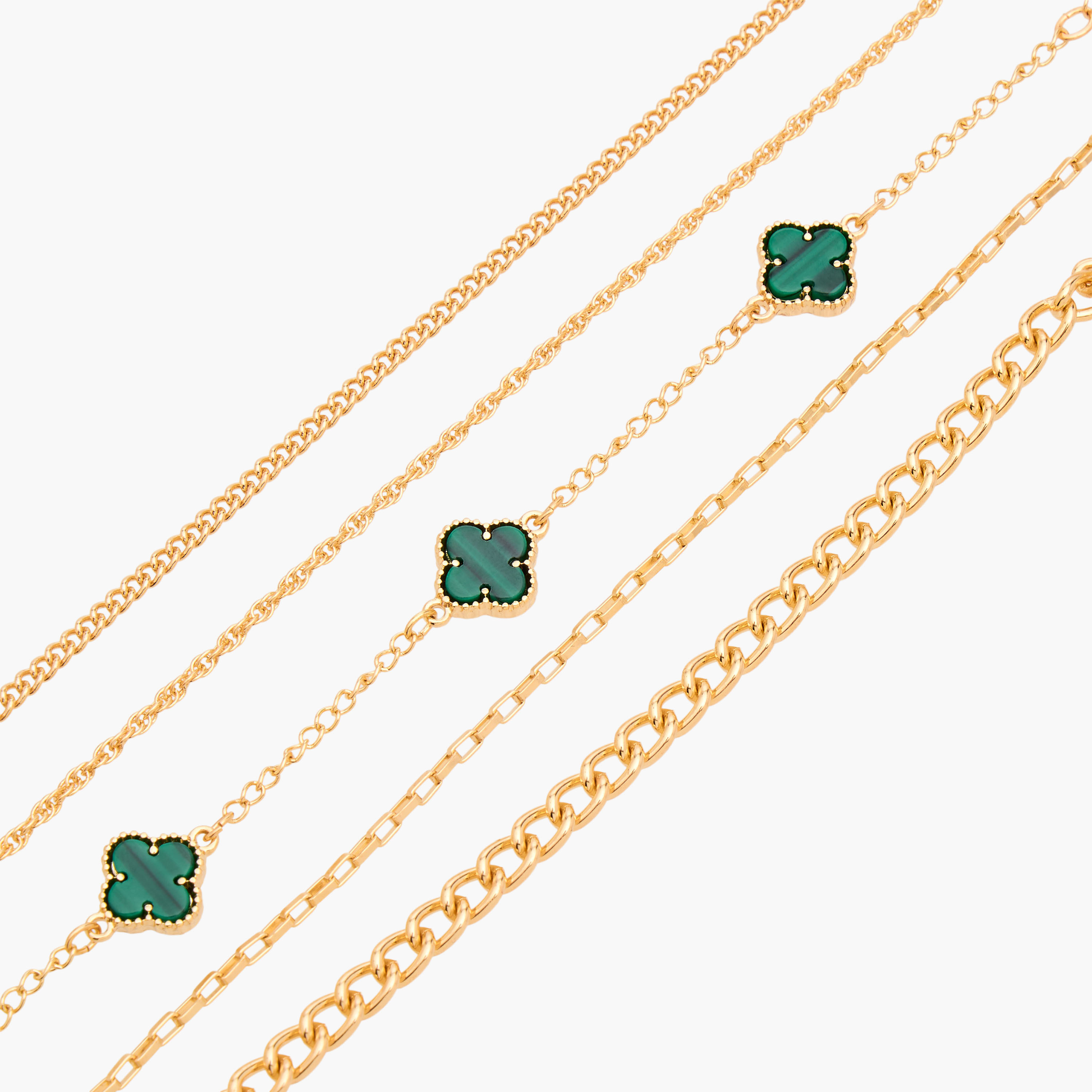 Pack of 5 Gold Plated Bracelet-women-watchesandjewellery-jewellery-banglesandbracelets-image-13
