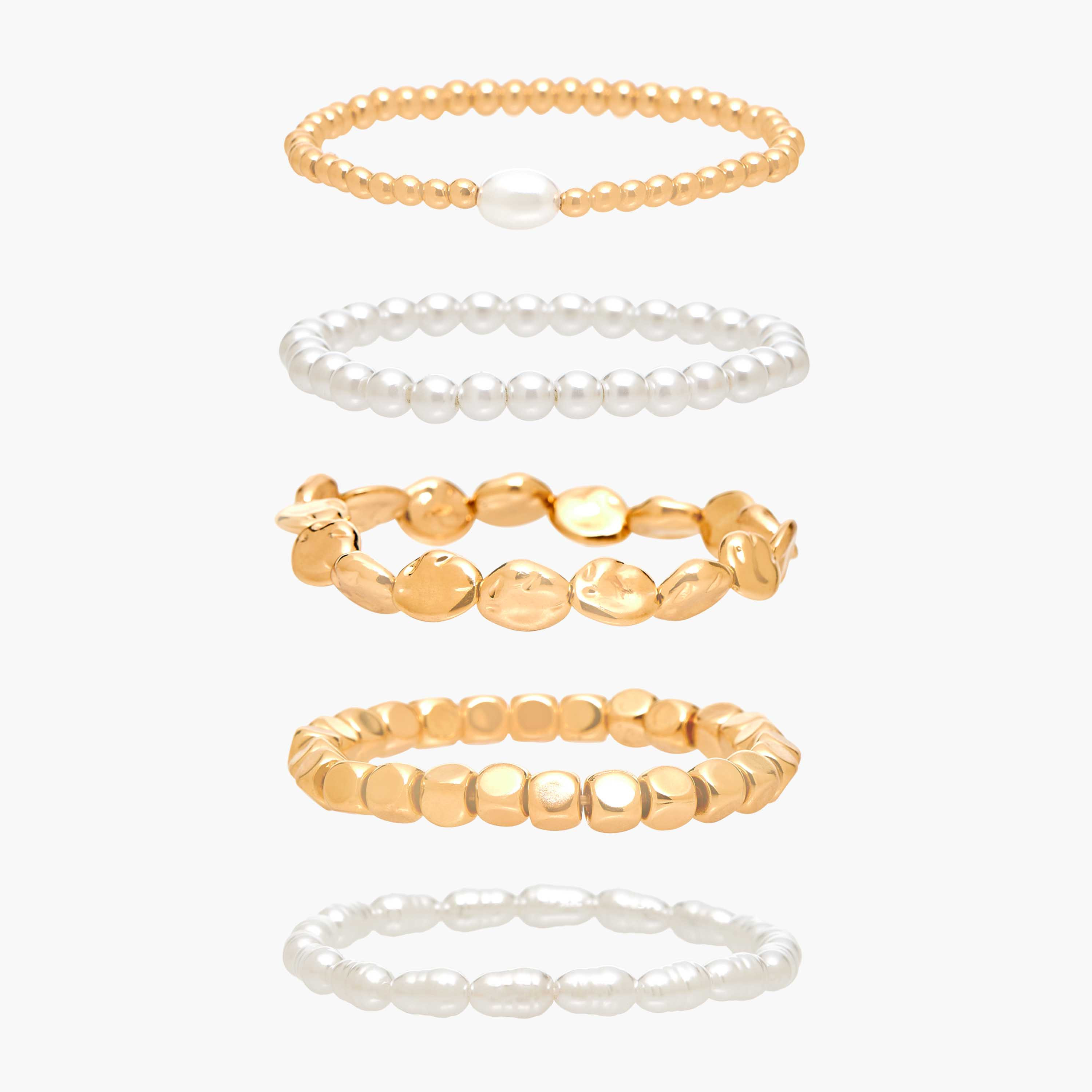 Pack of 5 Assorted Stretch Bracelet-women-watchesandjewellery-jewellery-banglesandbracelets-image-1