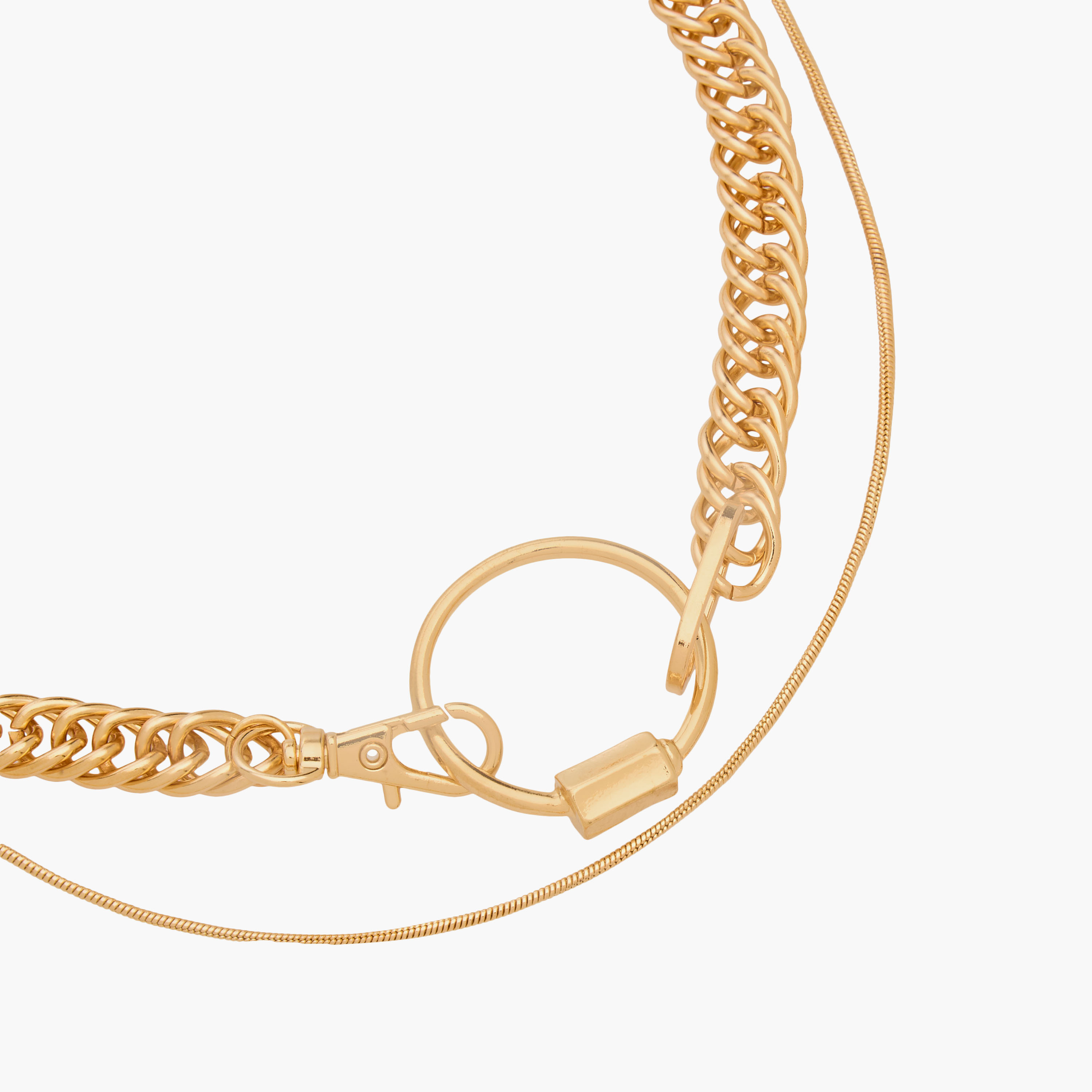 عقد معدن متنوع - طقم من قطعتين-women-watchesandjewellery-jewellery-necklacesandpendants-image-6