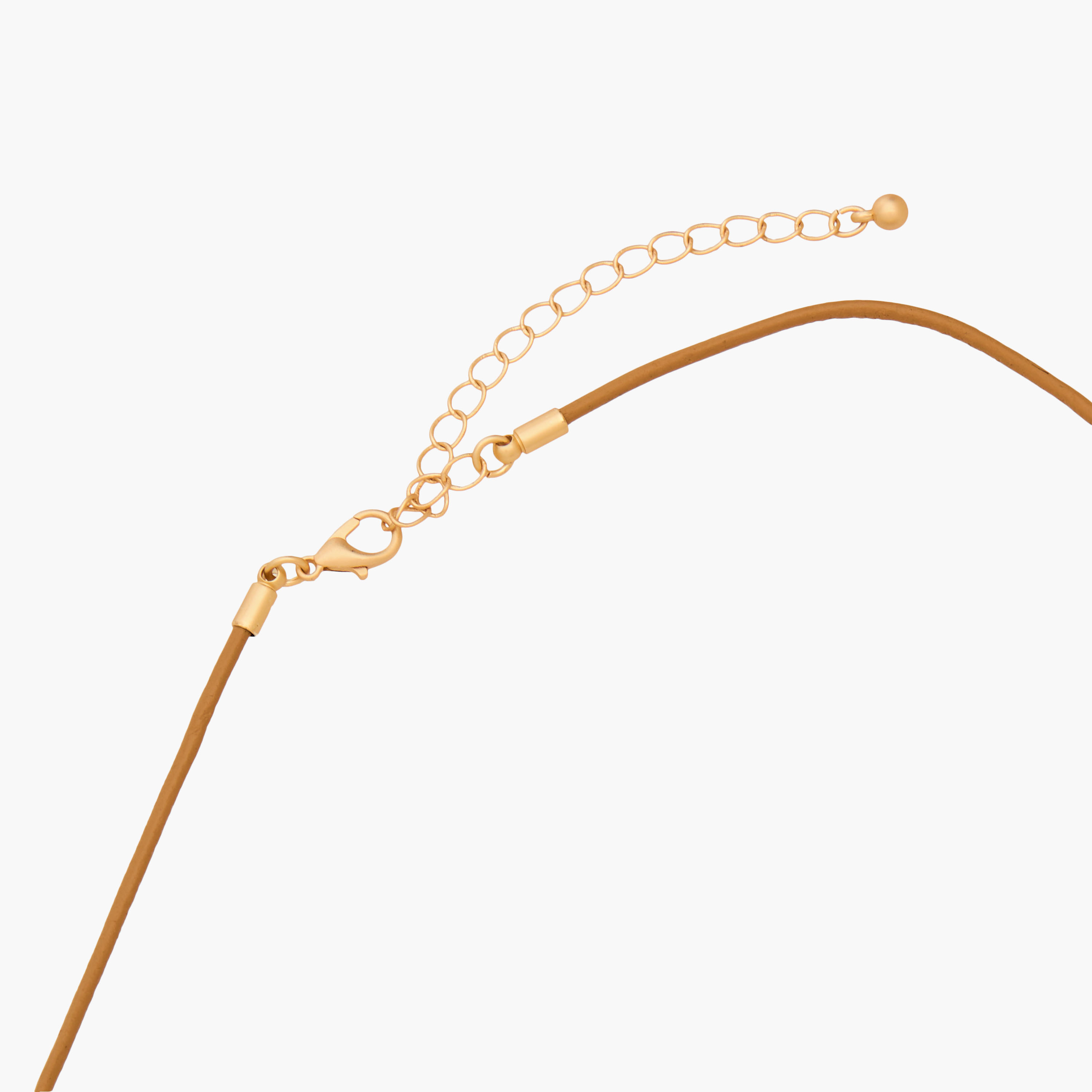 Metal Floral Pendant Necklace-women-watchesandjewellery-jewellery-necklacesandpendants-image-4
