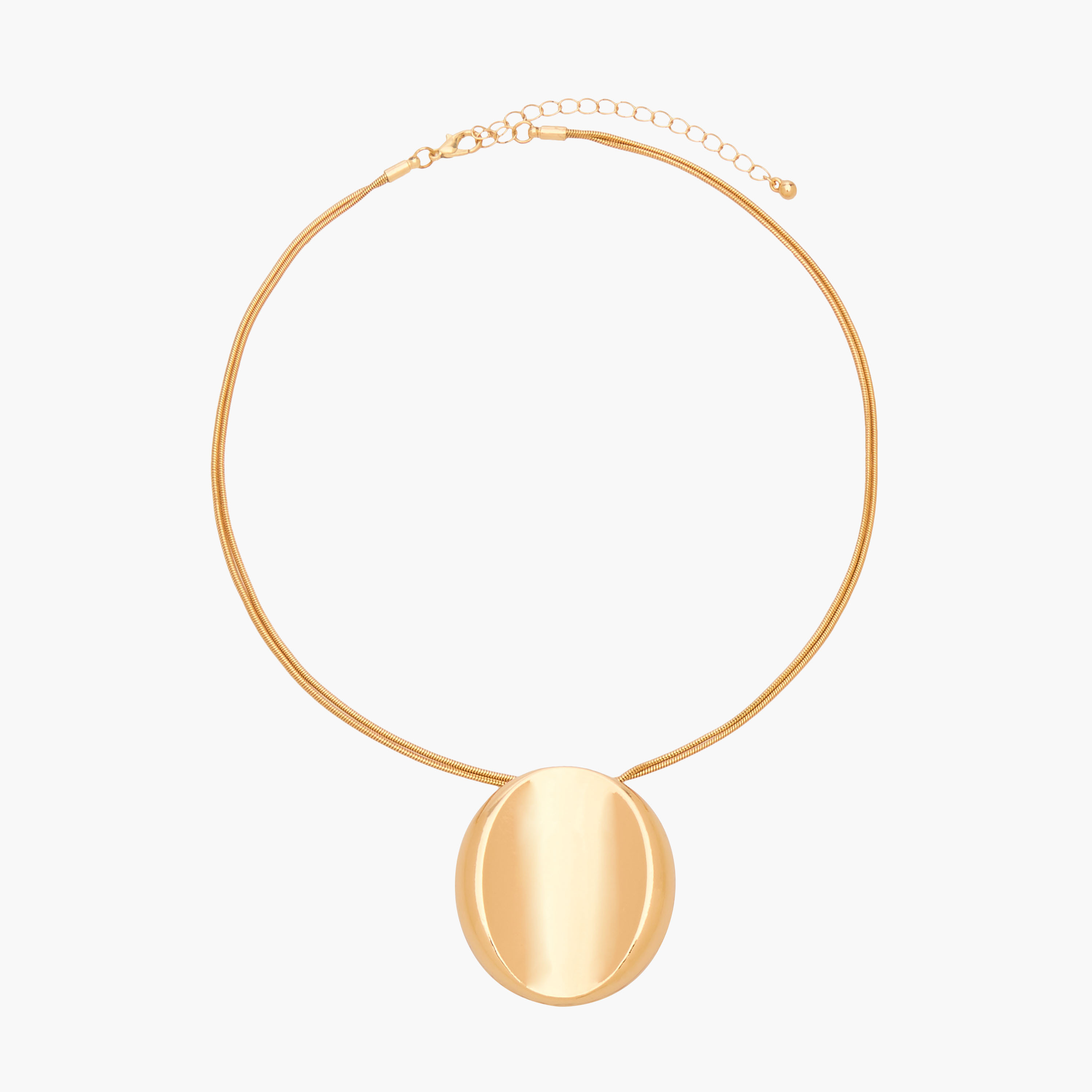 قلادة معدنية بدلاية-women-watchesandjewellery-jewellery-necklacesandpendants-image-1