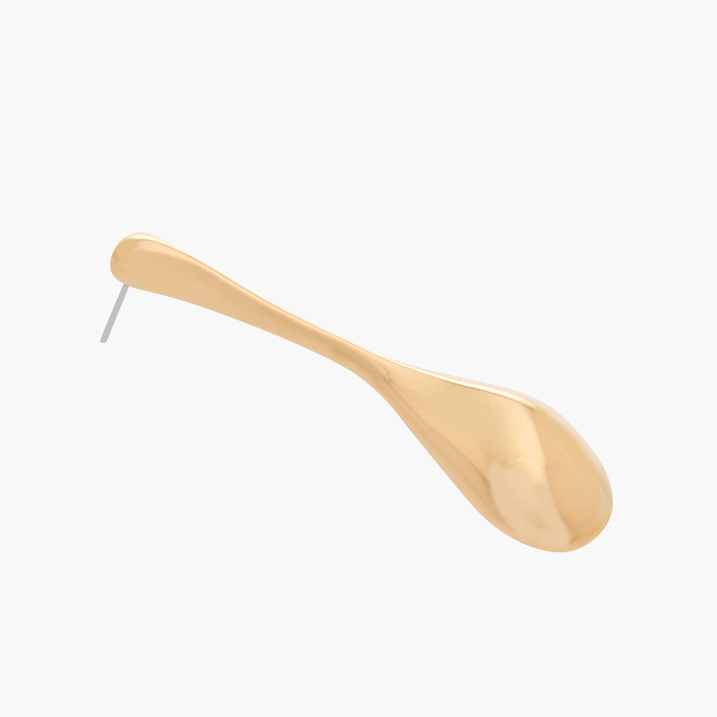 Gold Tone Drop Earrings with Pushback Closure-women-watchesandjewellery-jewellery-earrings-image-5