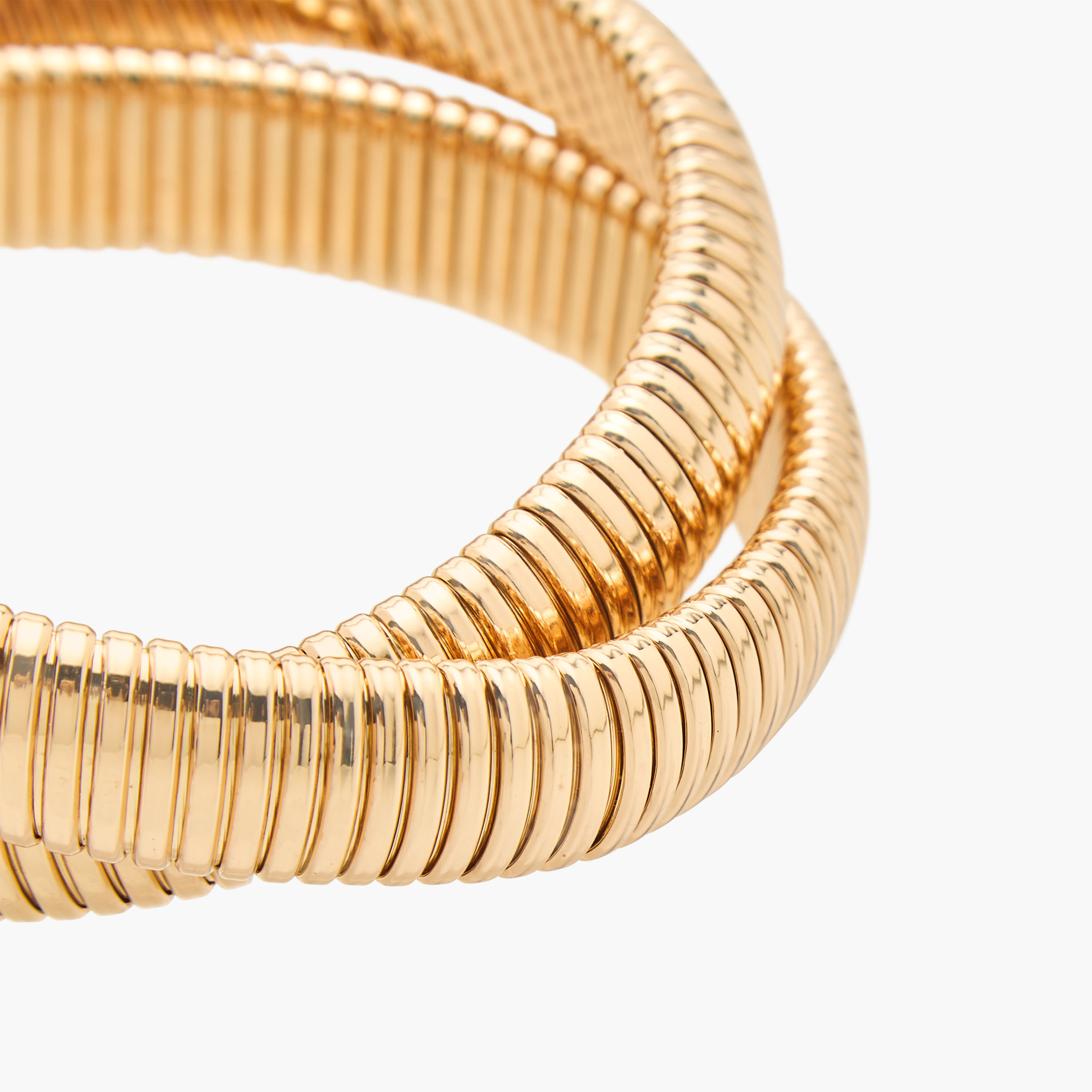 سوار معدن ملتف بارز الملمس-women-watchesandjewellery-jewellery-banglesandbracelets-image-4