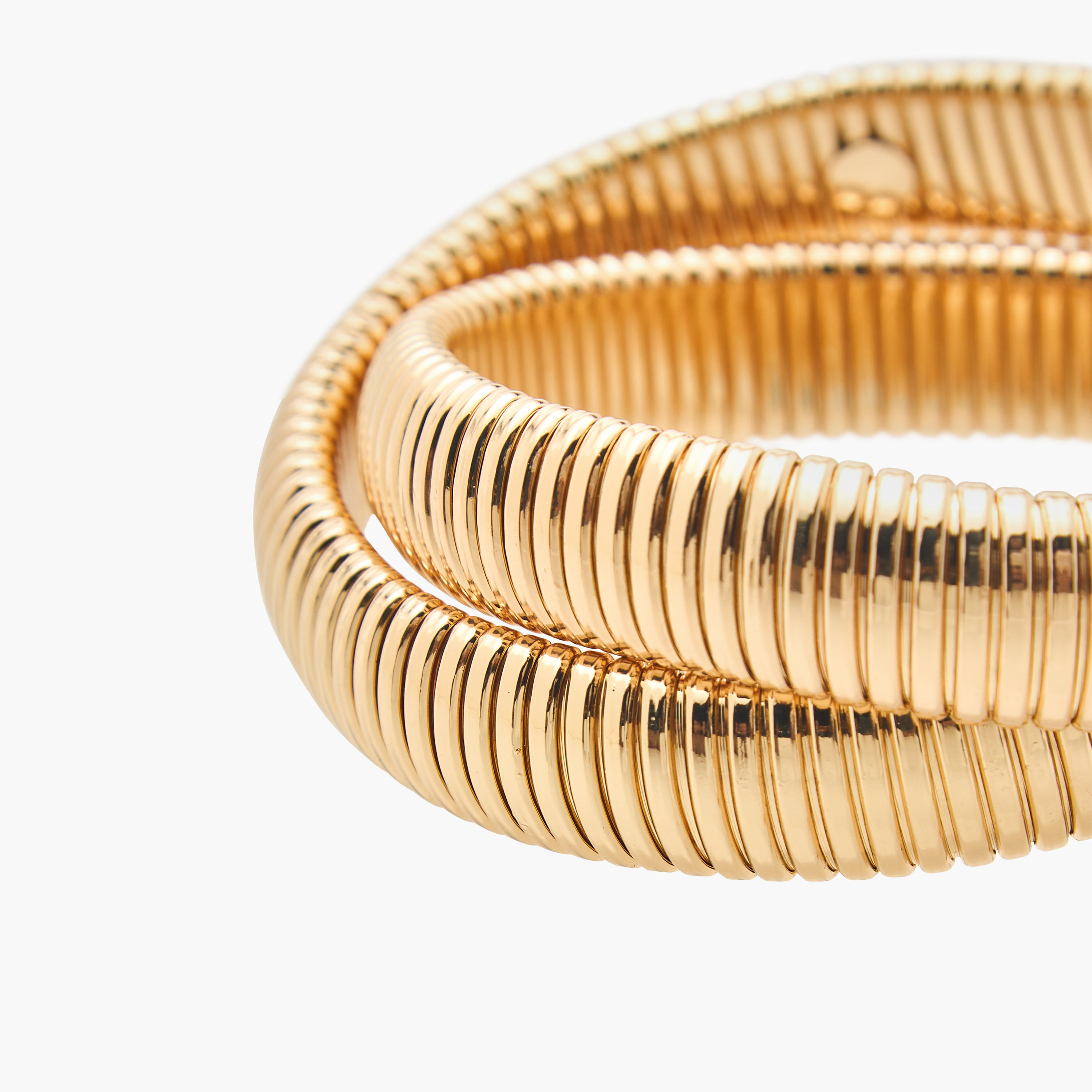 سوار معدن ملتف بارز الملمس-women-watchesandjewellery-jewellery-banglesandbracelets-image-5