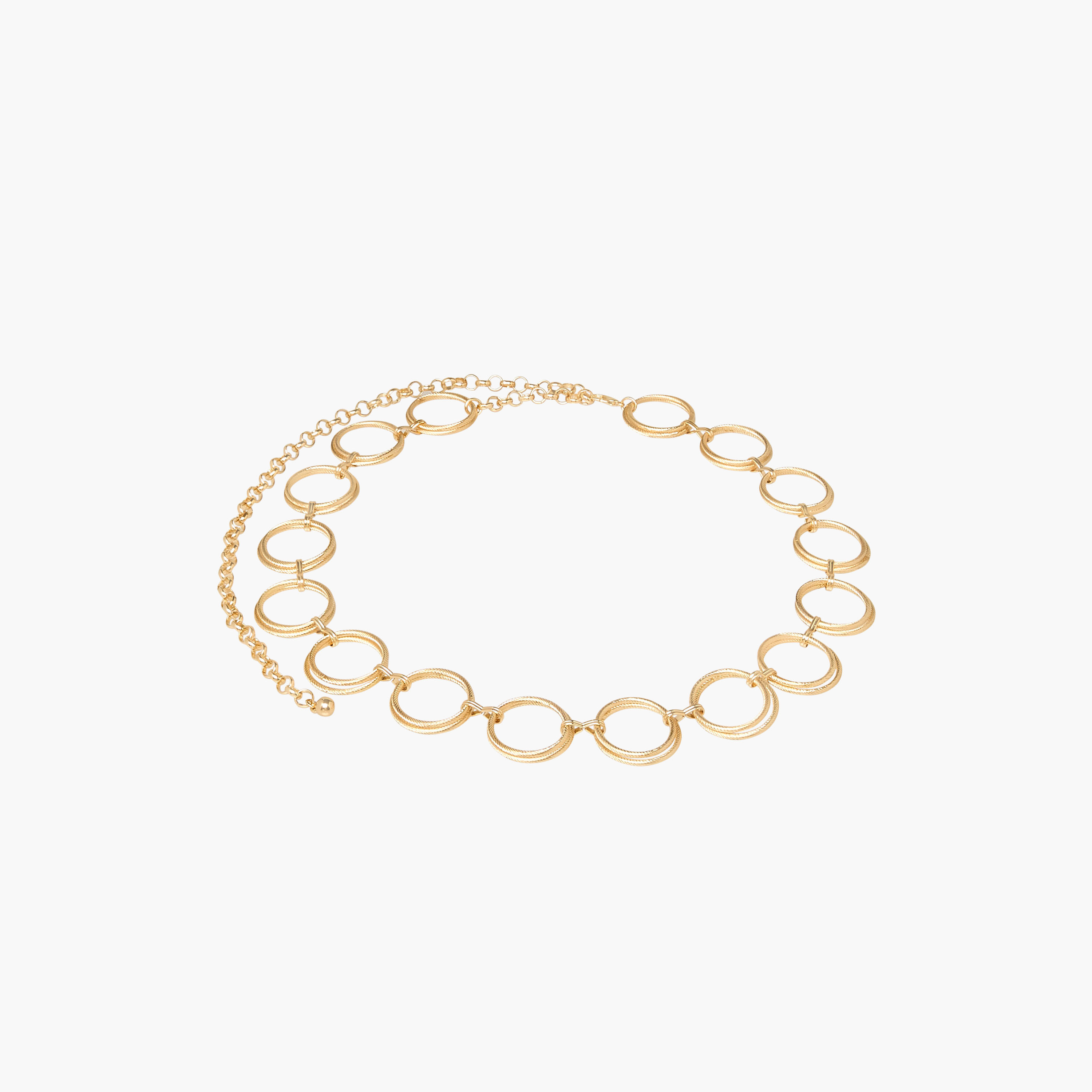 Metallic Belt with Circle Link Design-women-clothingaccessories-belts-image-3