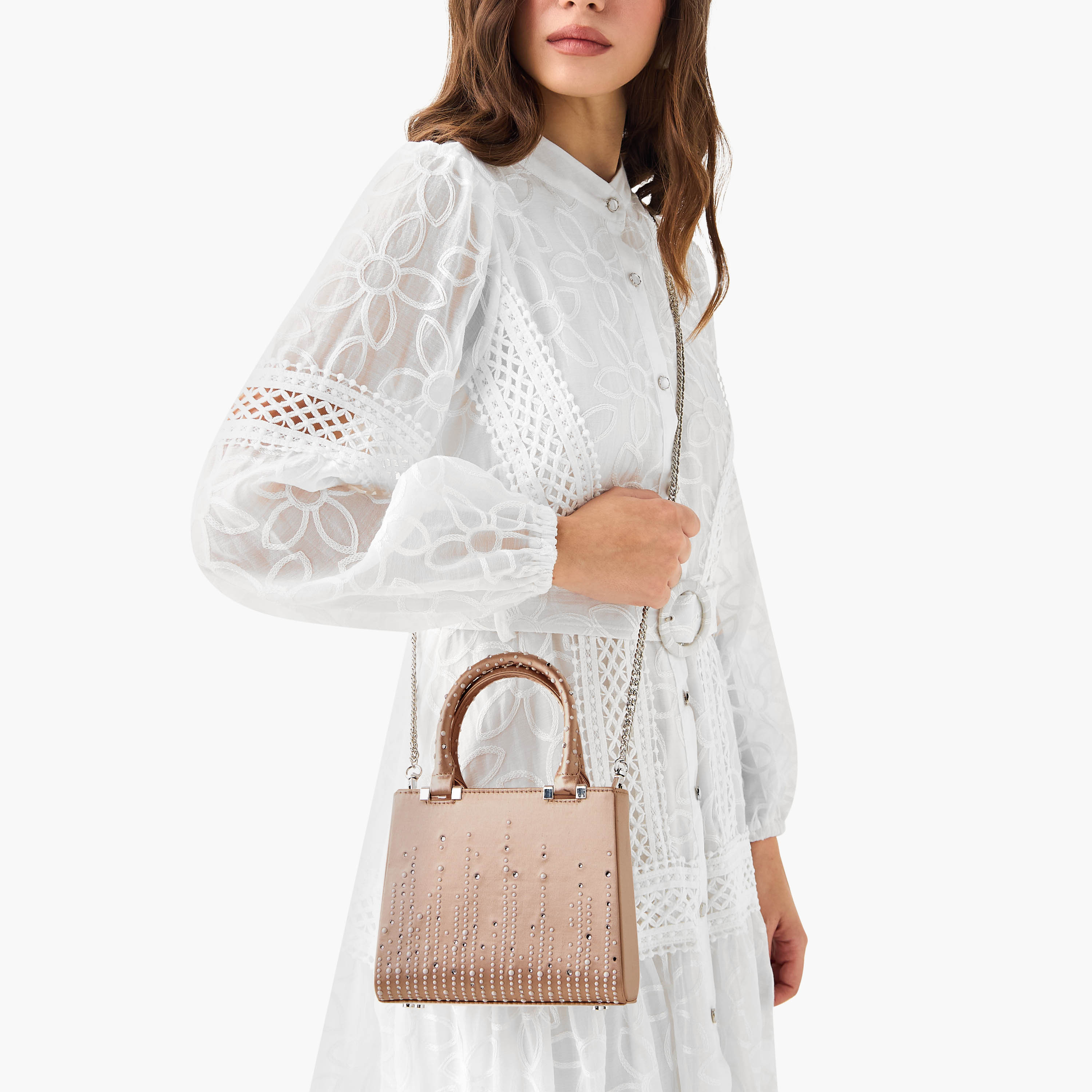 شنطة توتي ميني مزينة بحزام سلسلة قابل للفصل-women-bagsandwallets-handbags-image-2