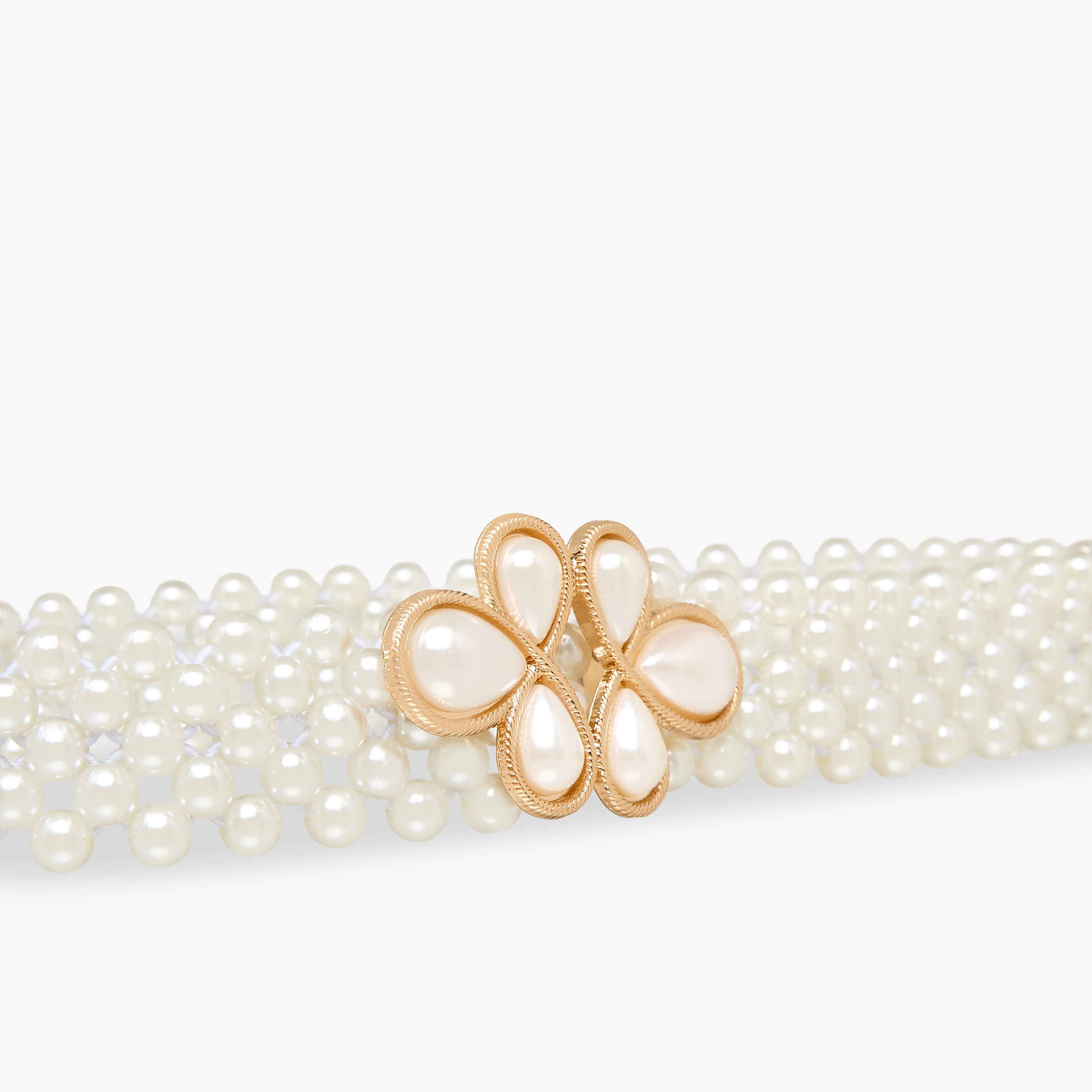 Waist Belt with Floral Pearl Trim-women-clothingaccessories-belts-image-3