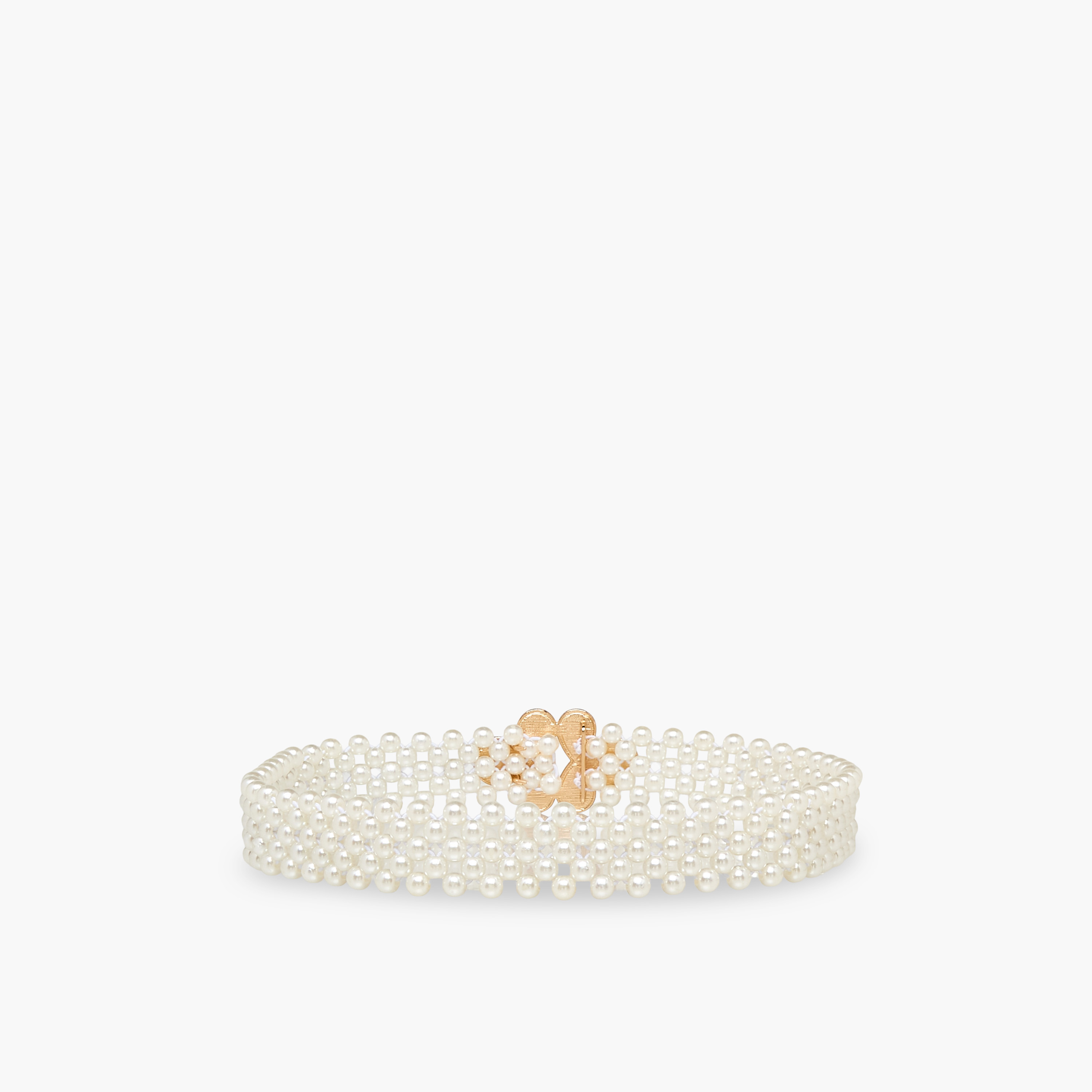 Waist Belt with Floral Pearl Trim-women-clothingaccessories-belts-image-4