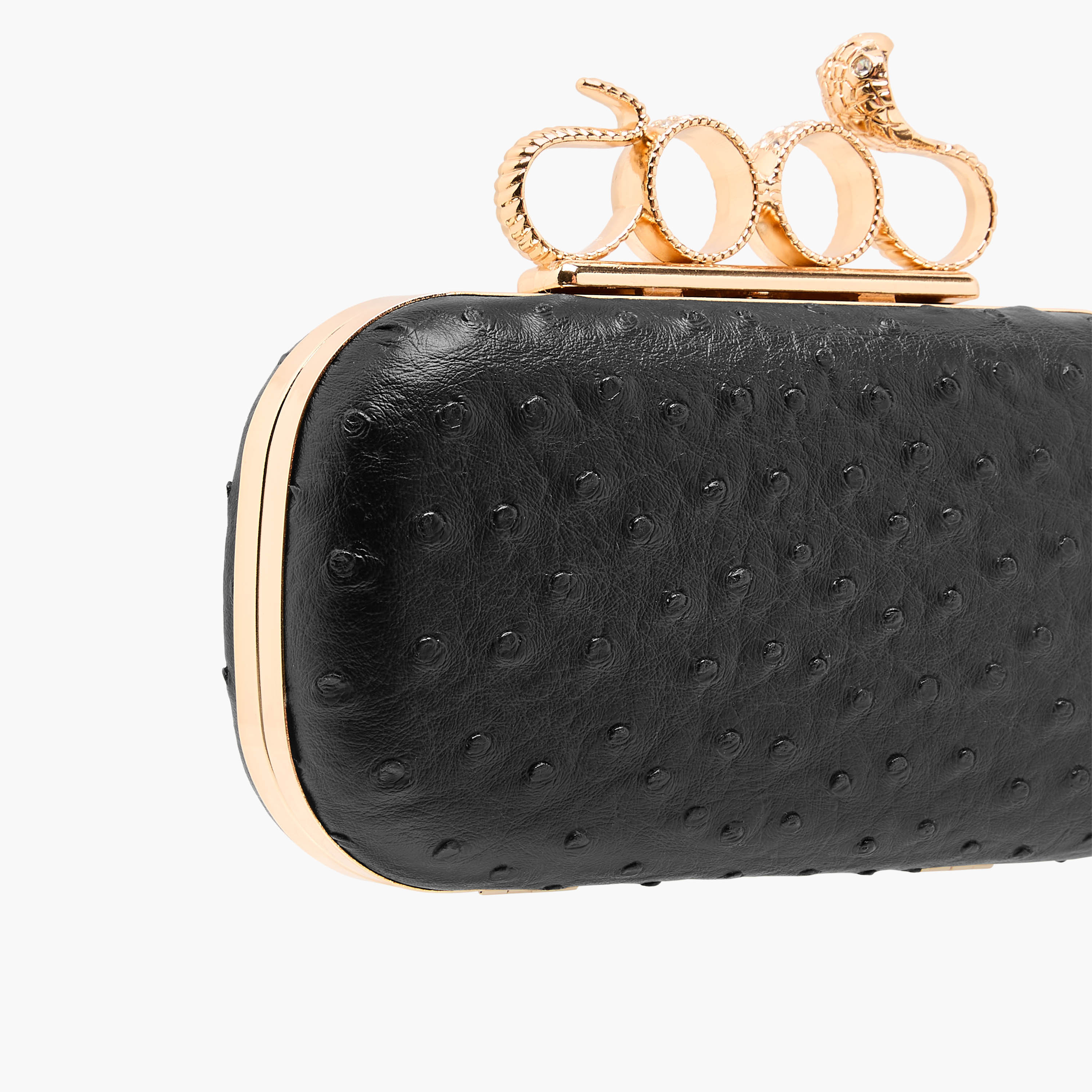 Textured Clutch with Detachable Chain Strap-women-bagsandwallets-handbags-image-6