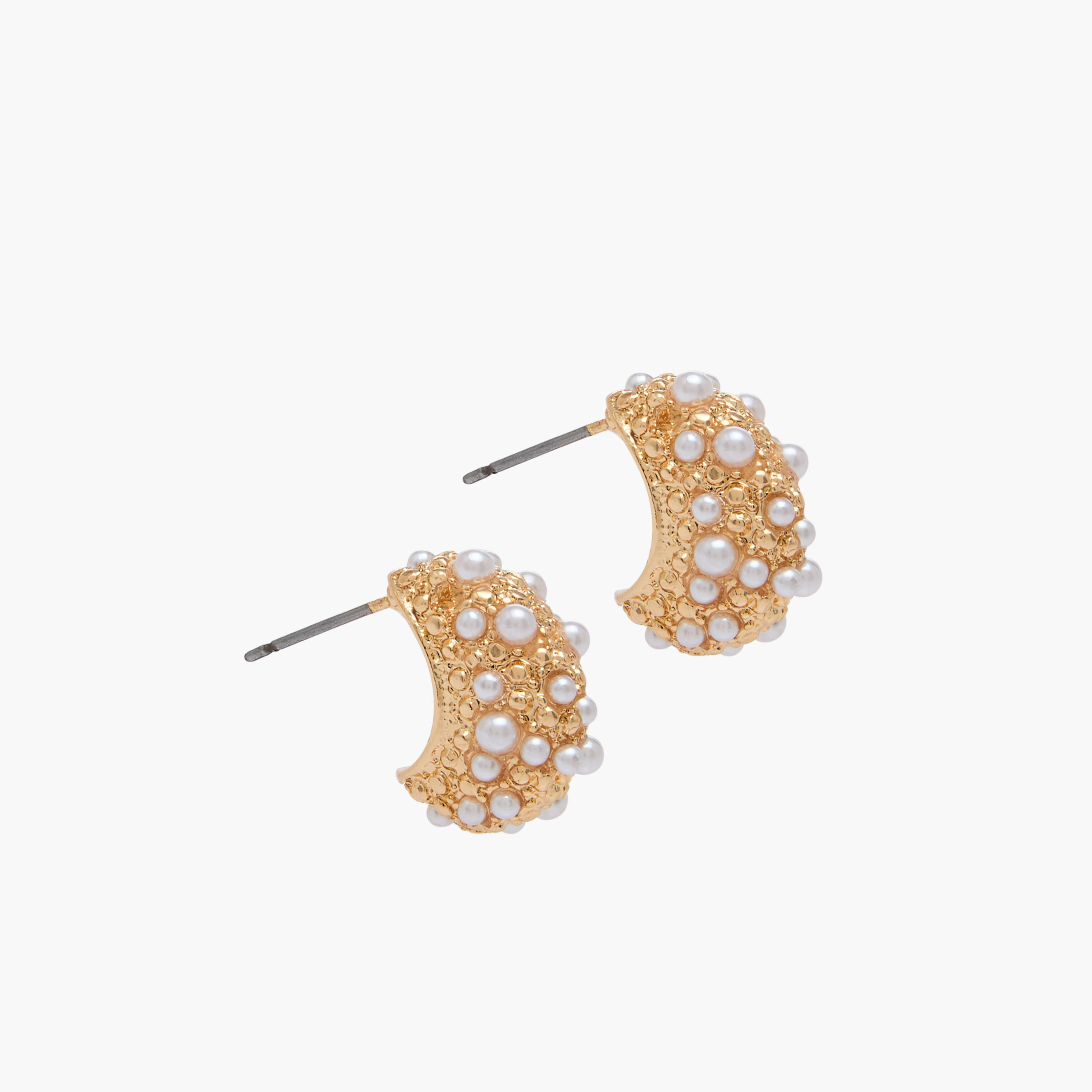 طقم حلقان طوق ميتاليك بمشبك إغلاق خلفي من زوجين-women-watchesandjewellery-jewellery-earrings-image-4
