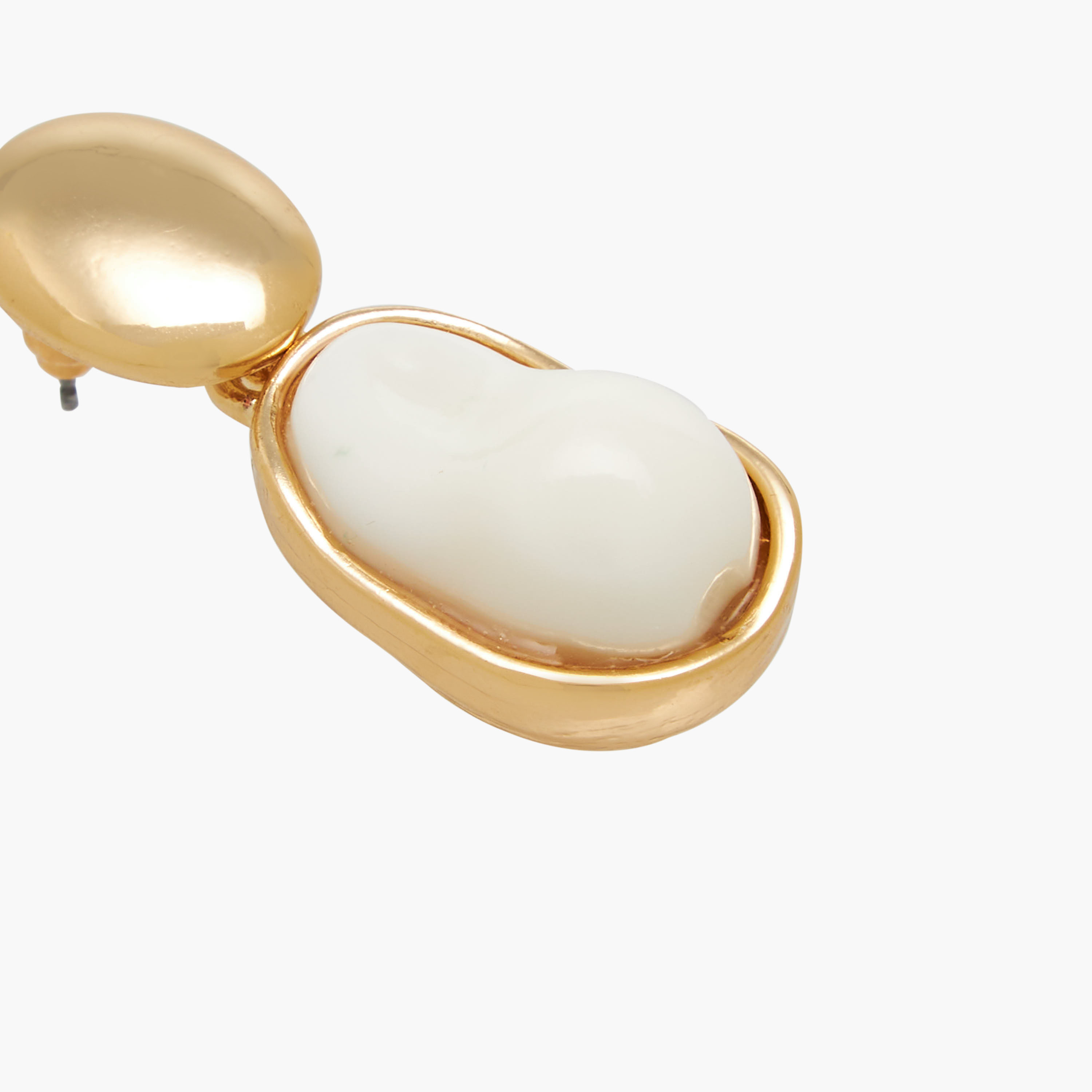 Pack of 2 Gold Finish Earrings with Pushback Closure-women-watchesandjewellery-jewellery-earrings-image-6
