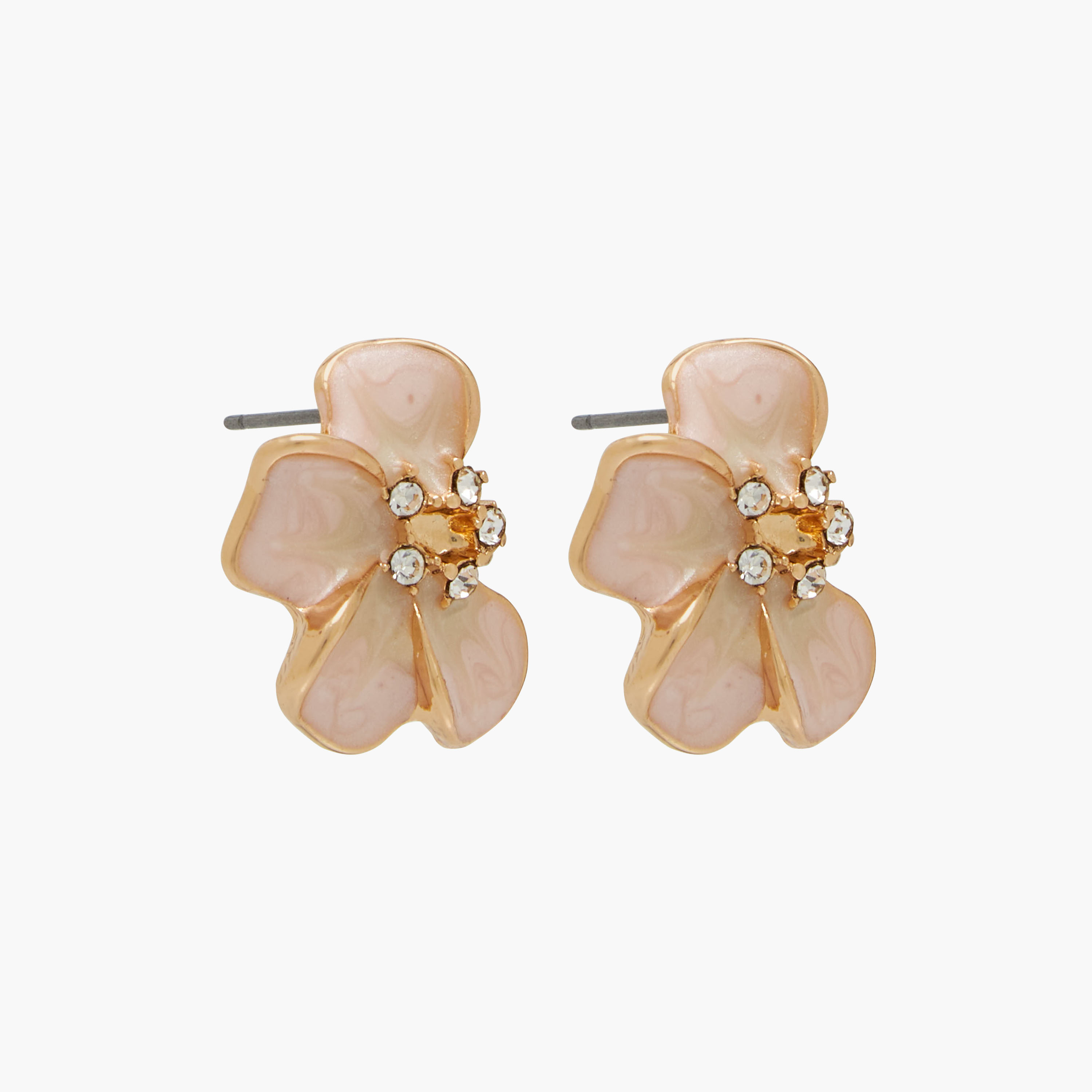 Pack of 3 Floral Embellished Earrings with Pushback Closure-women-watchesandjewellery-jewellery-earrings-image-5