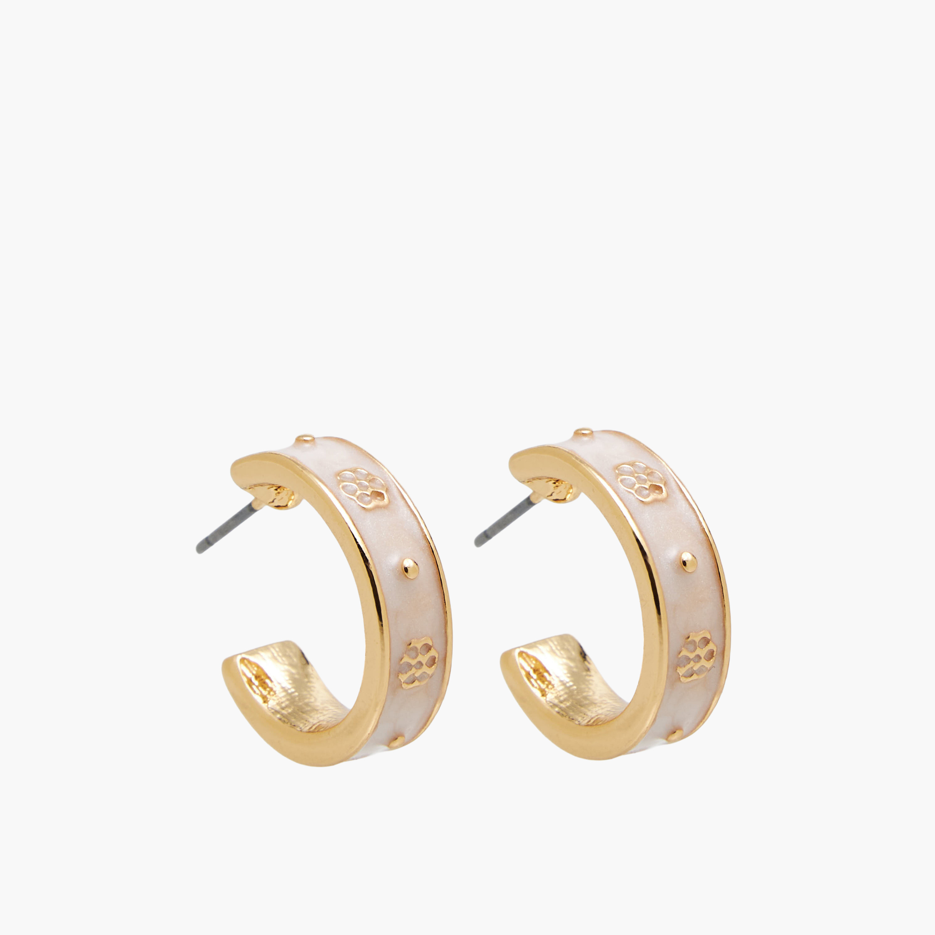 Pack of 3 Enamel Earrings with Pushback Closure-women-watchesandjewellery-jewellery-earrings-image-5