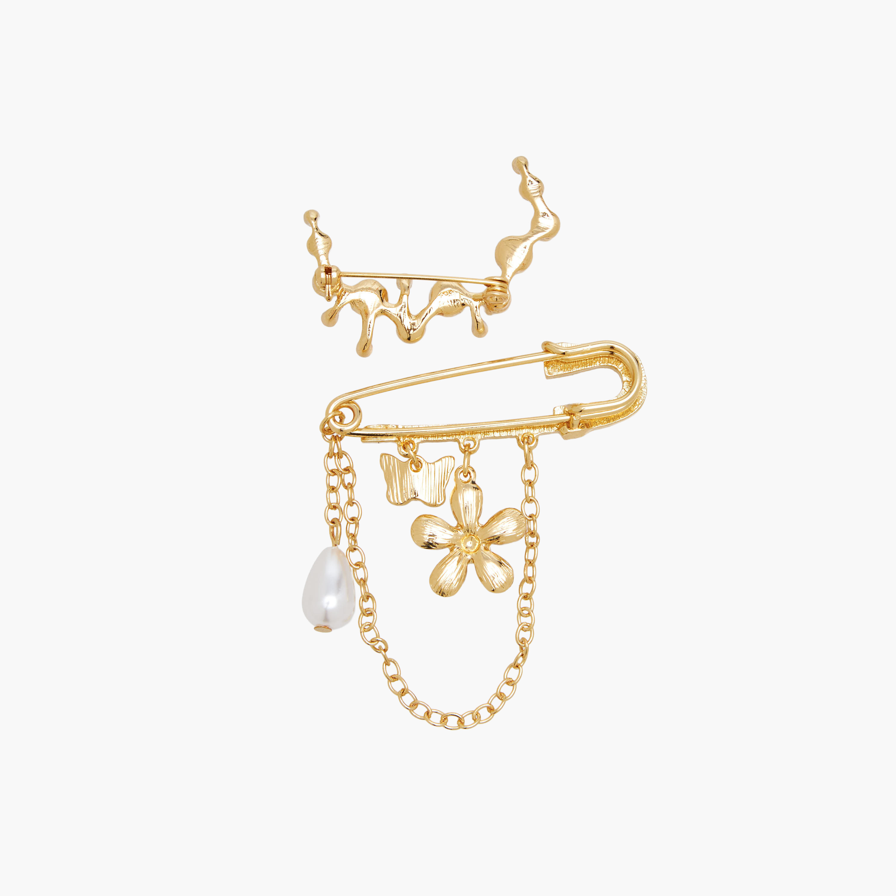 دبوس بلمسة نهائية معدنية وزينة لؤلؤ وأحجار - طقم من 2-women-clothingaccessories-novelties-image-3
