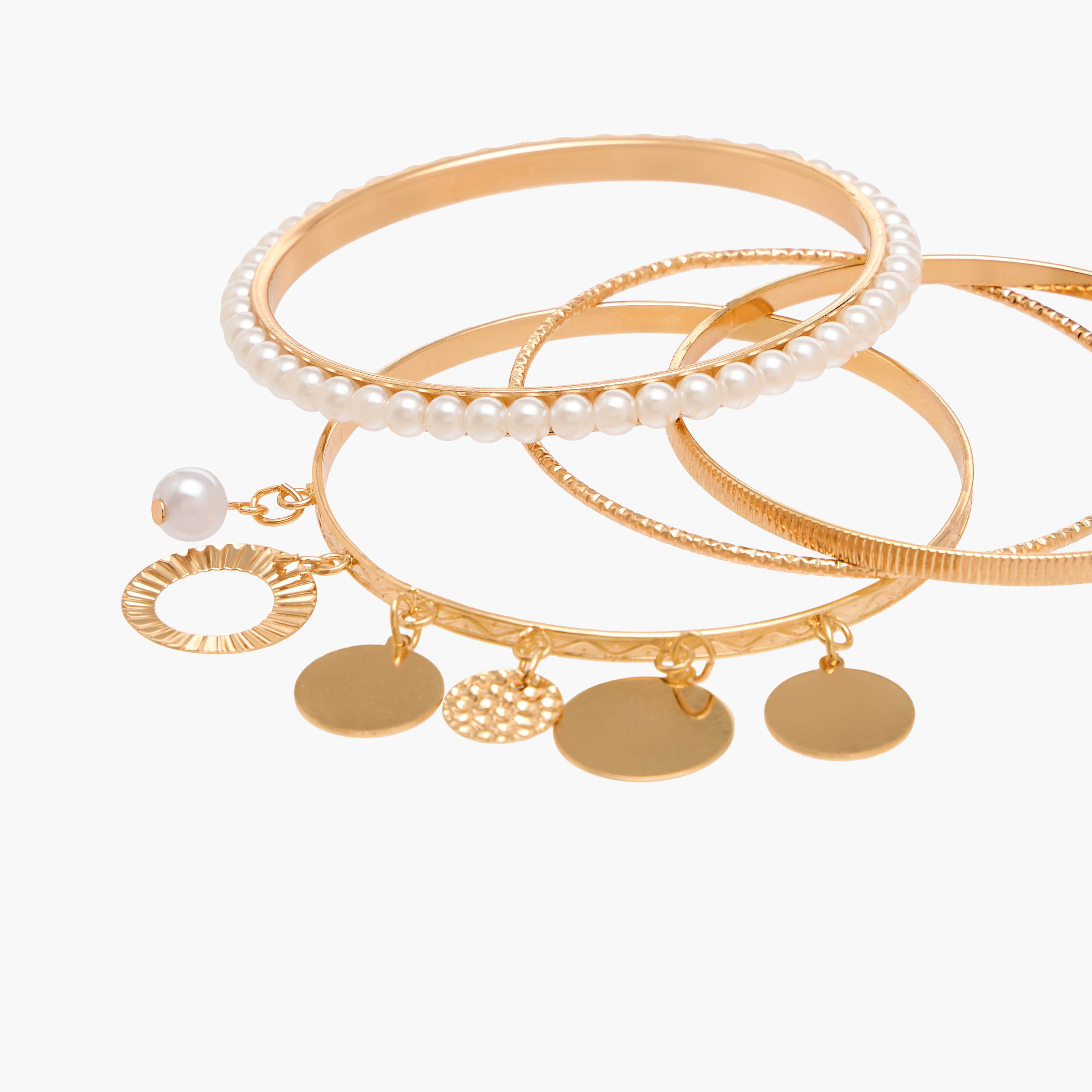 Pack of 8 Gold Tone Assorted Design Bangle-women-watchesandjewellery-jewellery-banglesandbracelets-image-11