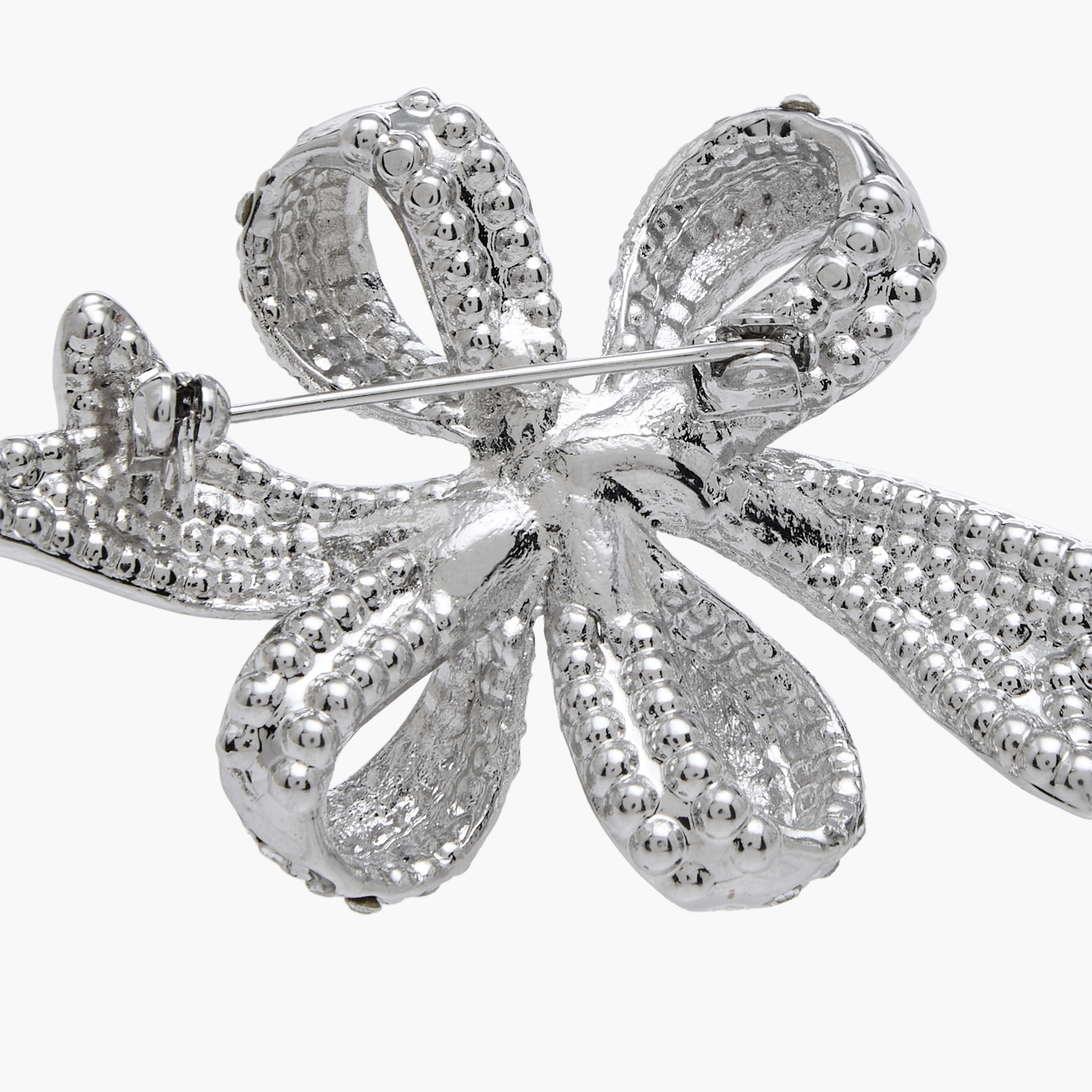 Pearl Embellished Metallic Brooch-women-clothingaccessories-novelties-image-5