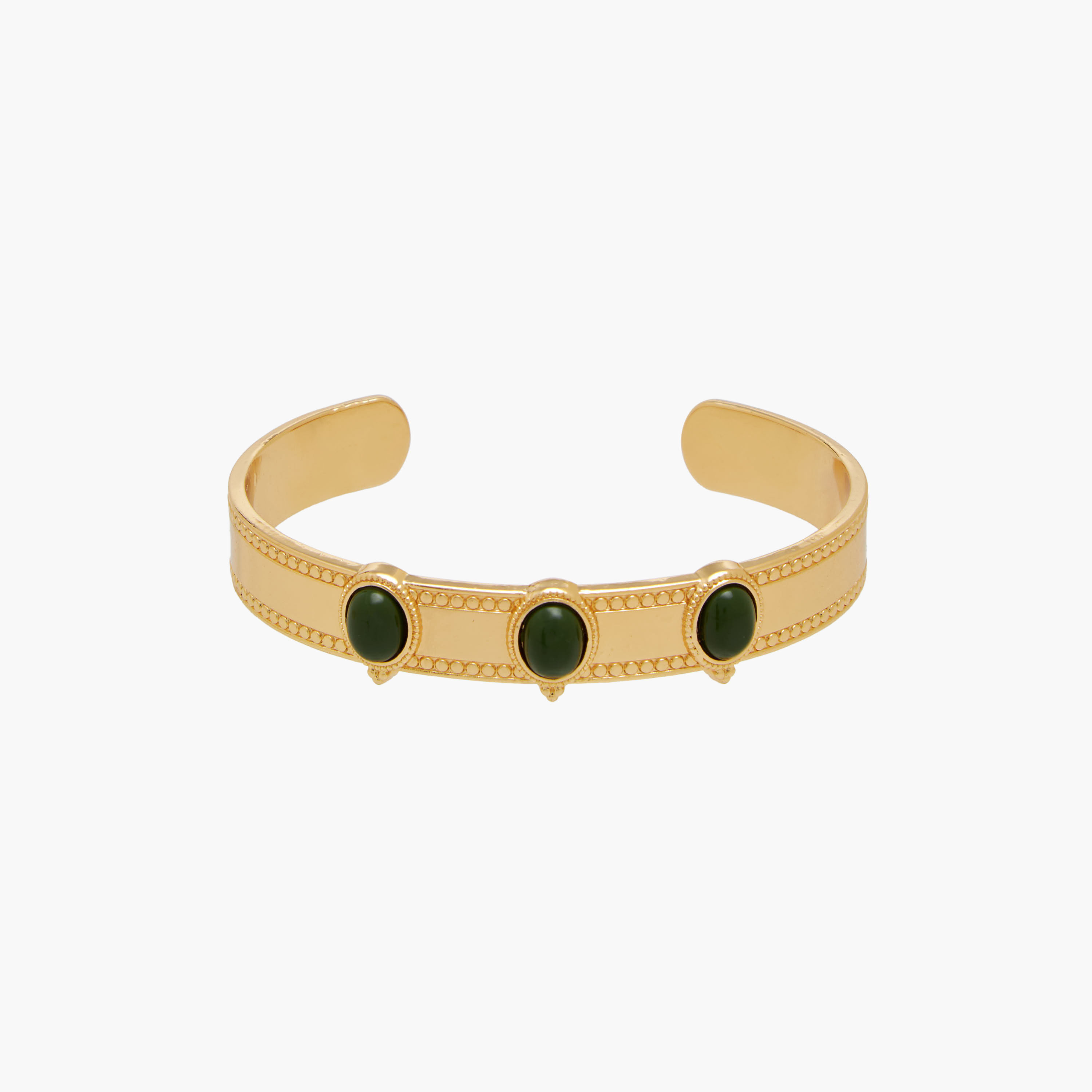 Pack of 2 - Gold Finish Stone Embellished Cuff Bracelet-women-watchesandjewellery-jewellery-banglesandbracelets-image-3