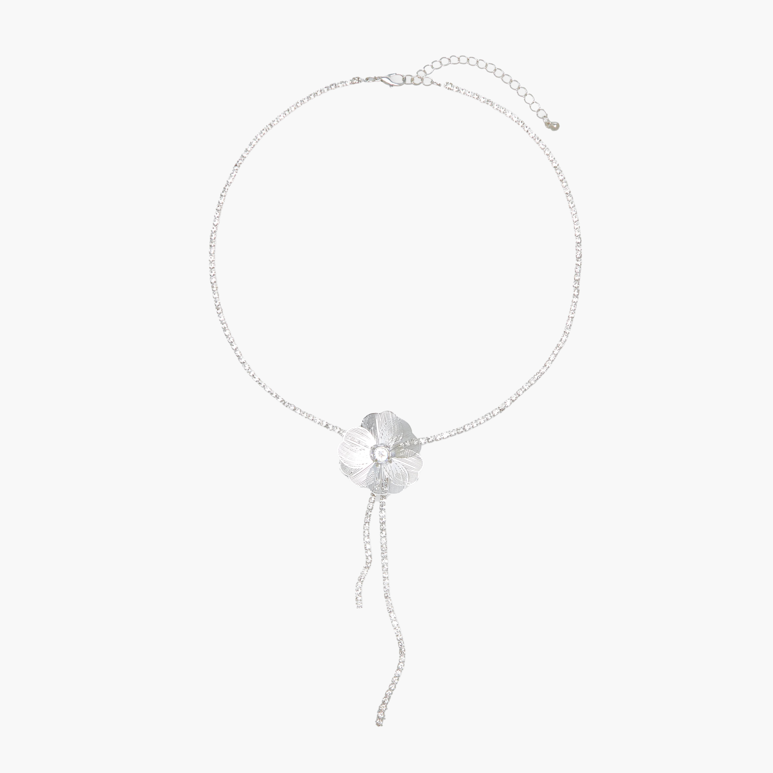 Metallic Pendant Necklace with Lobster Clasp Closure-women-watchesandjewellery-jewellery-necklacesandpendants-image-1