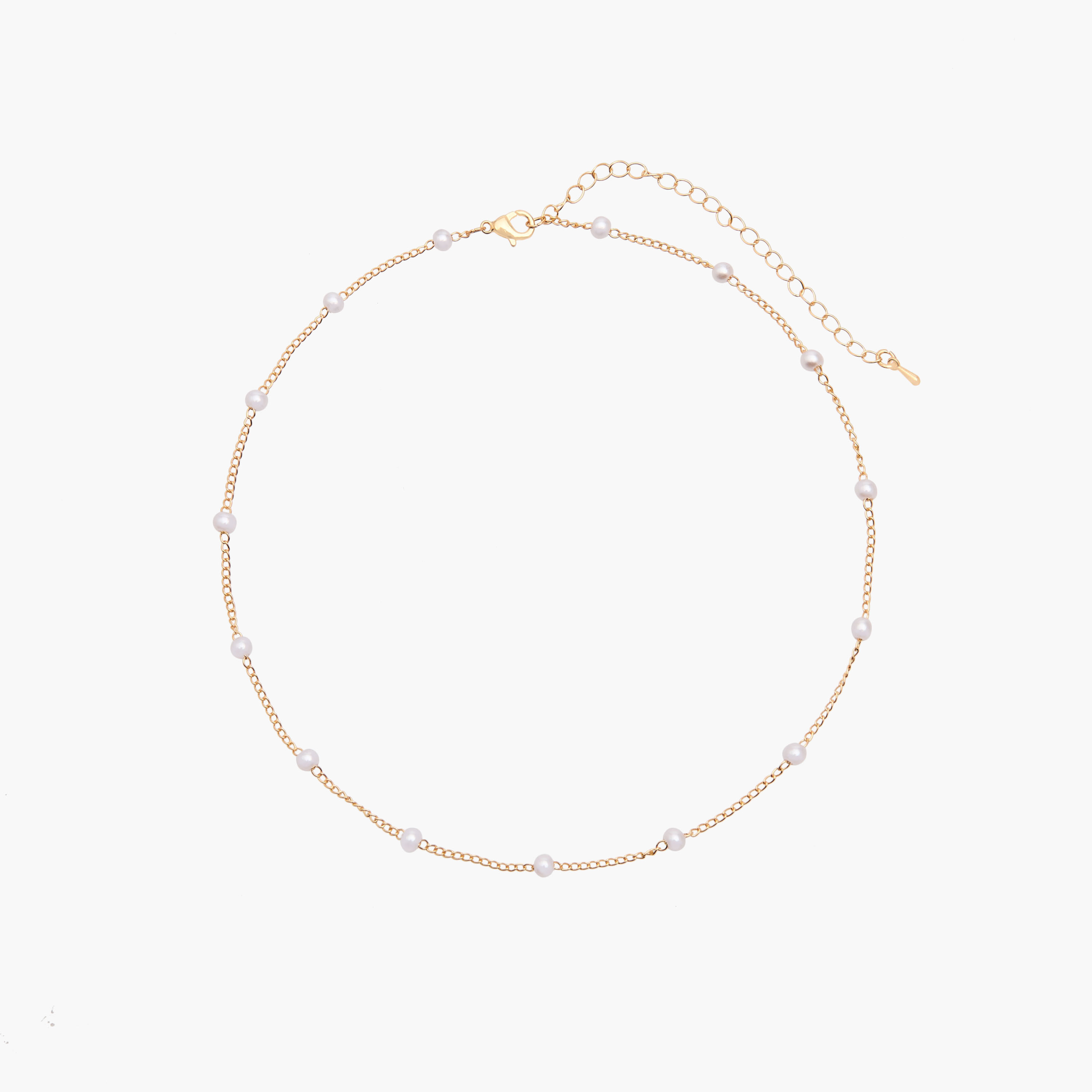 عقد ميتالك بتفاصيل زينة - طقم 5 قطع-women-watchesandjewellery-jewellery-necklacesandpendants-image-3