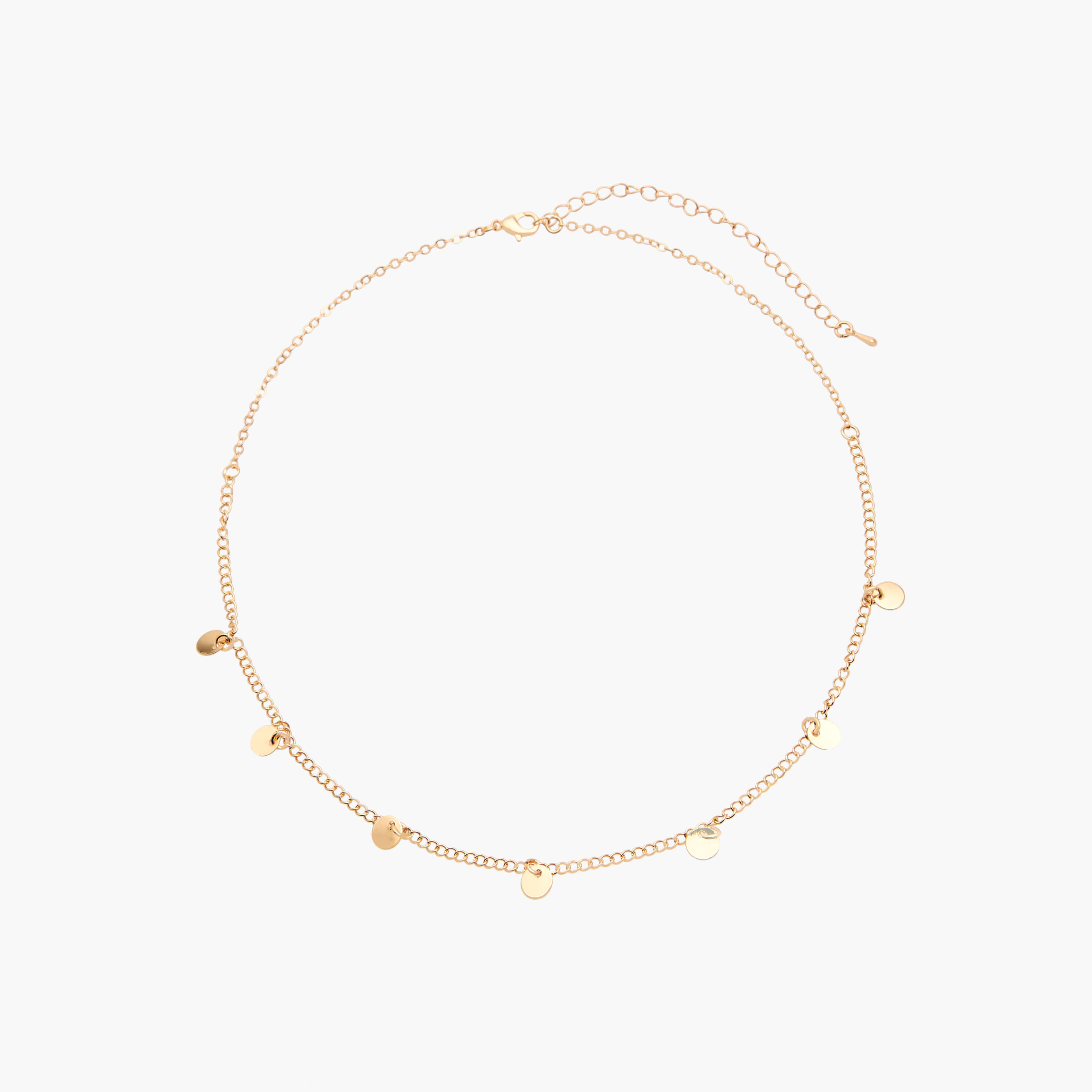 عقد ميتالك بتفاصيل زينة - طقم 5 قطع-women-watchesandjewellery-jewellery-necklacesandpendants-image-5