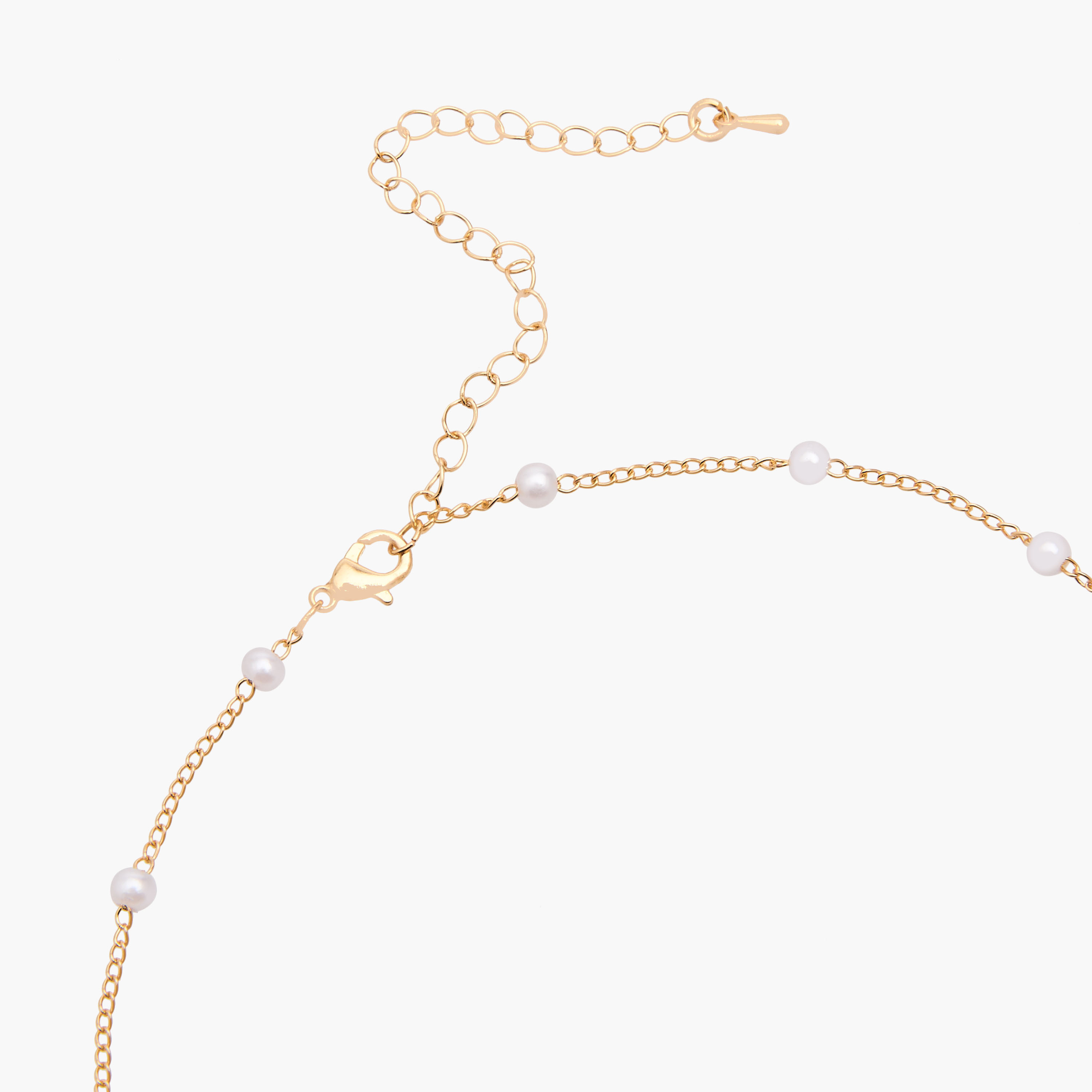 عقد ميتالك بتفاصيل زينة - طقم 5 قطع-women-watchesandjewellery-jewellery-necklacesandpendants-image-9