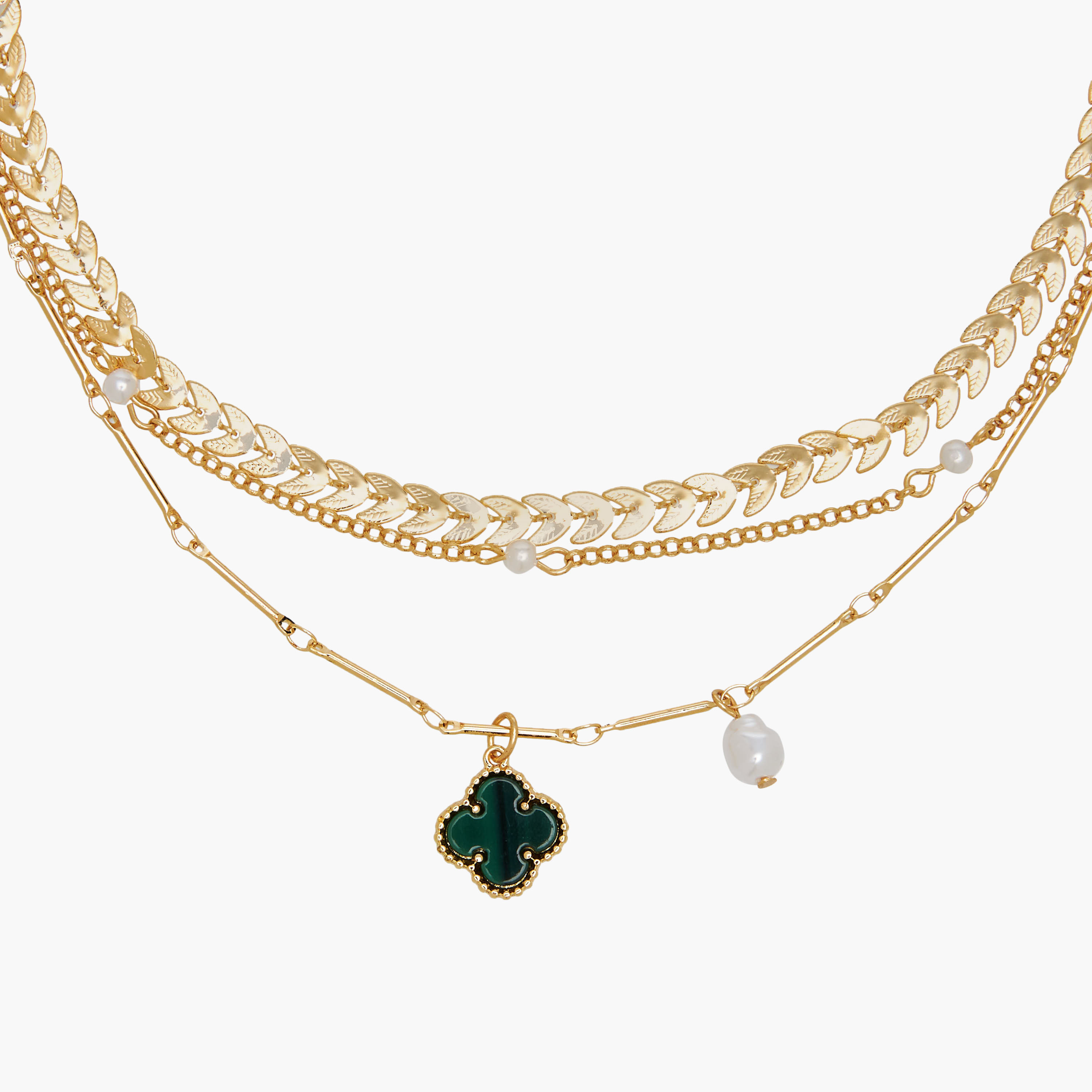 Metal Pendant Necklace with Lobster Clasp Closure-women-watchesandjewellery-jewellery-necklacesandpendants-image-5