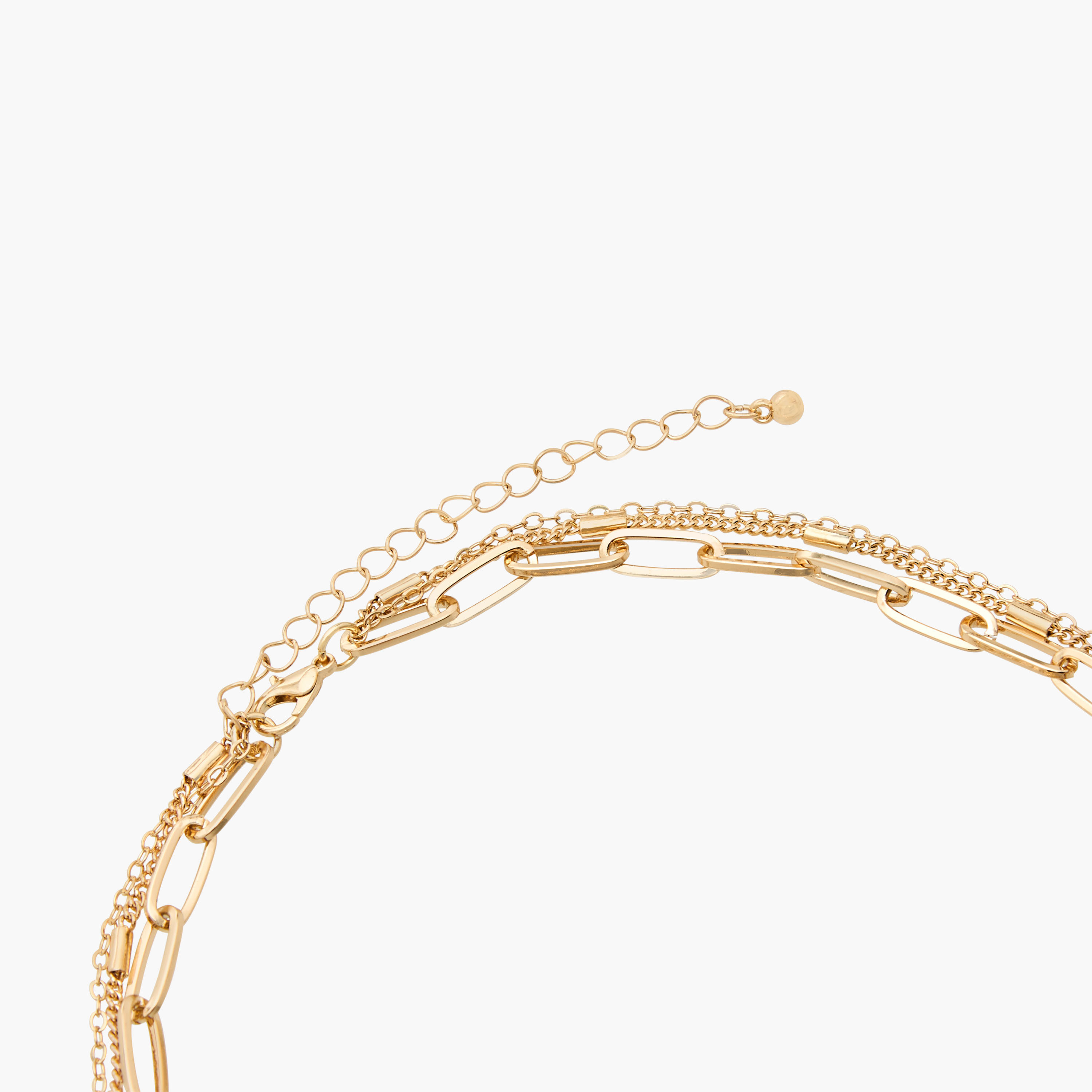 عقد معدن بطبقات ودلاية-women-watchesandjewellery-jewellery-necklacesandpendants-image-5