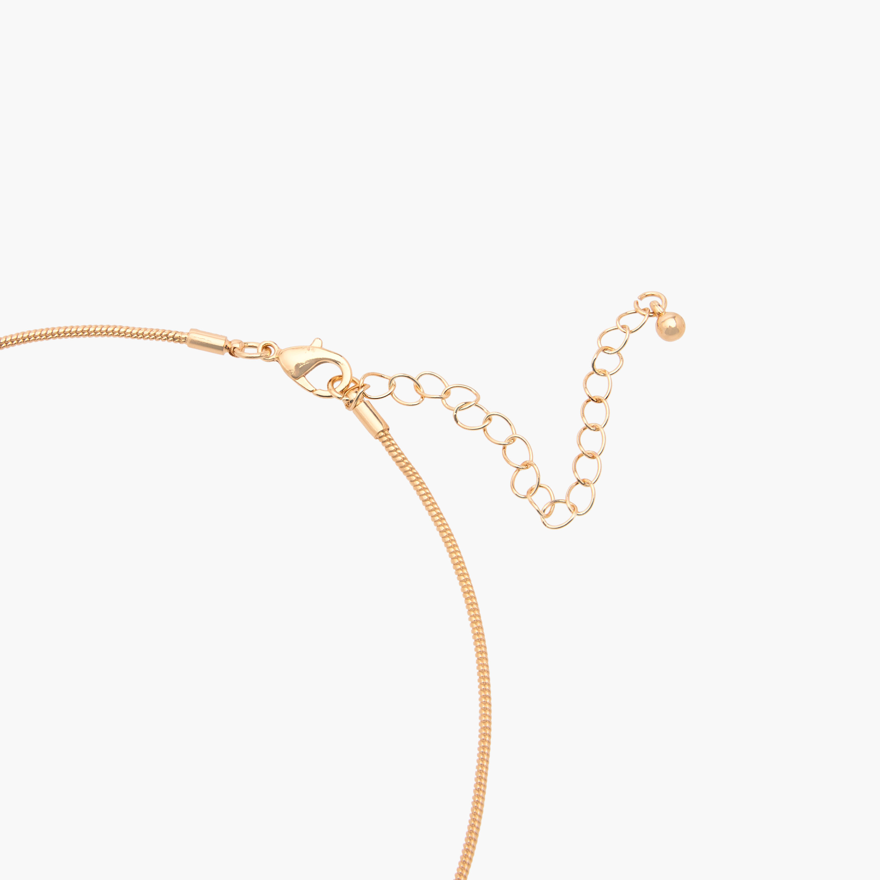 عقد ميتالك بدلايّة بشكل قطرة صدفة-women-watchesandjewellery-jewellery-necklacesandpendants-image-5