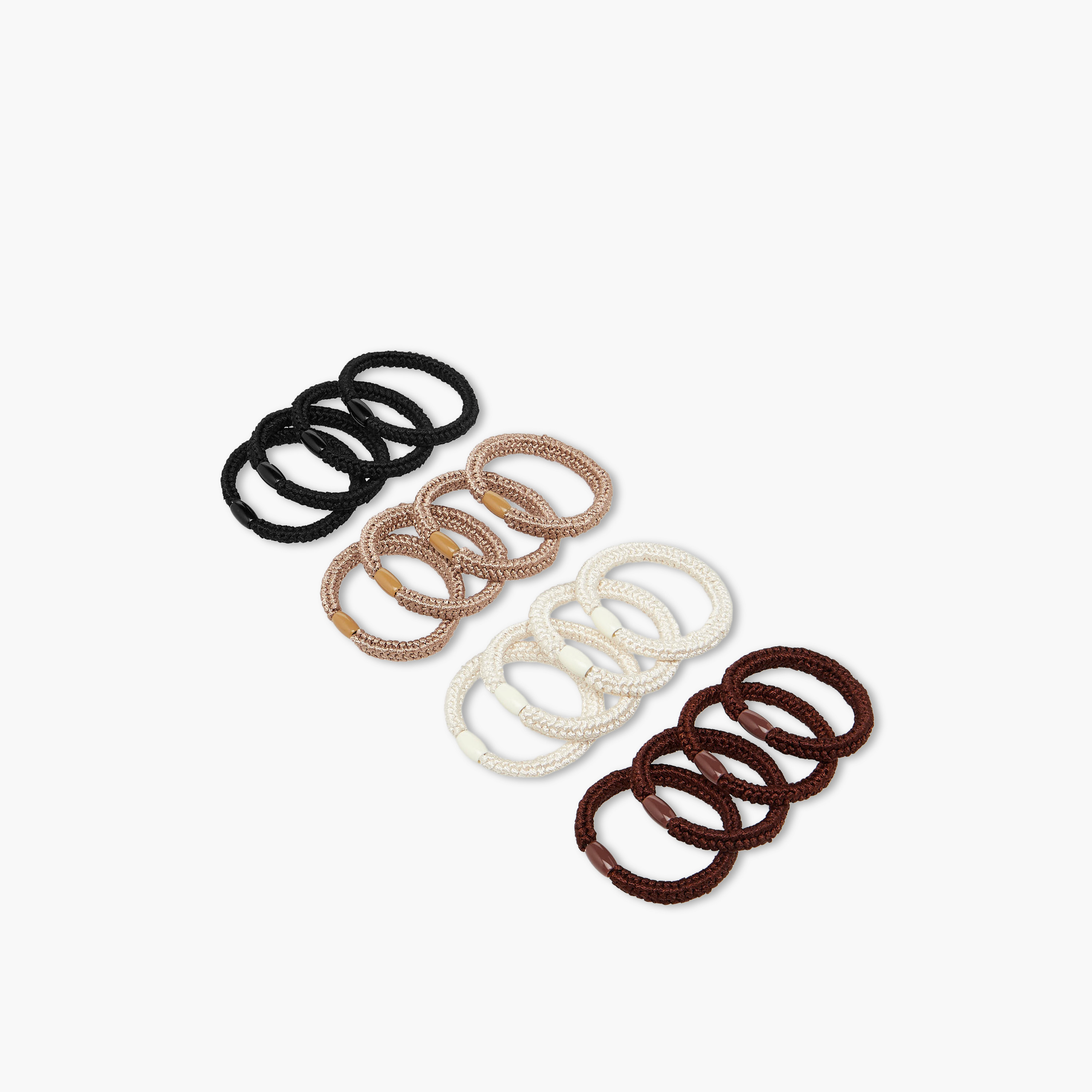 Pack of 16 - Elastane Hair Scrunchie-women-hairaccessories-scrunchies-image-3