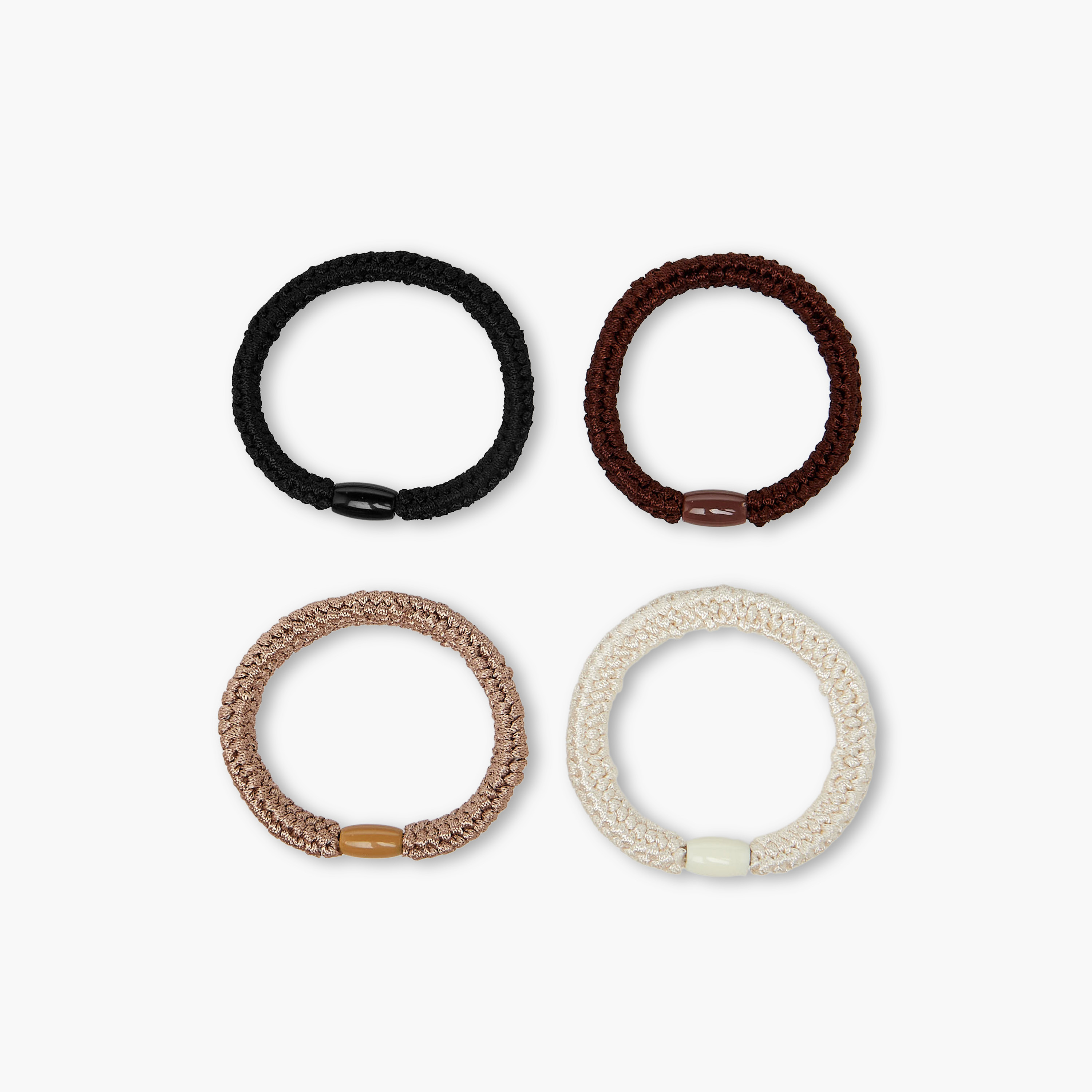 Pack of 16 - Elastane Hair Scrunchie-women-hairaccessories-scrunchies-image-4