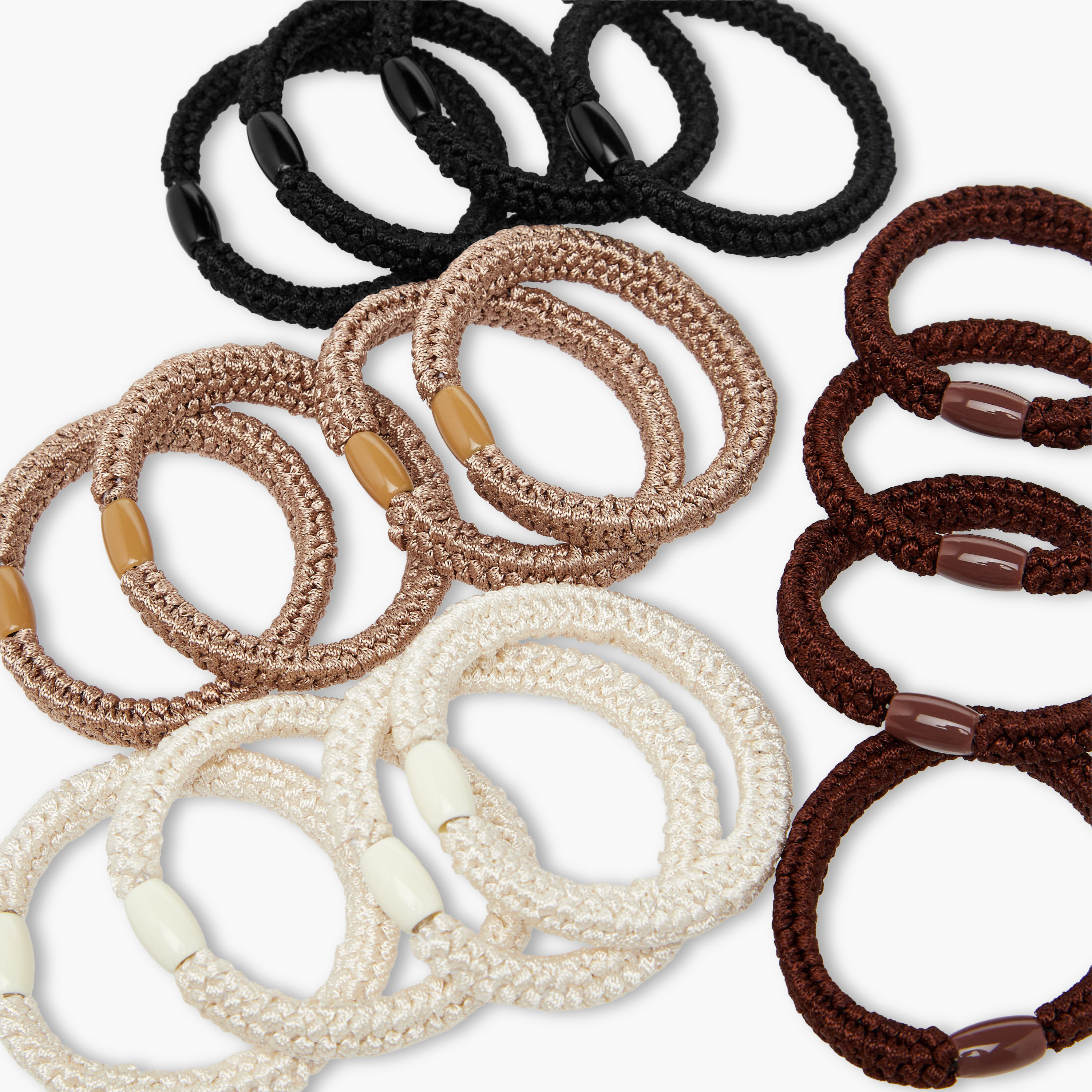 Pack of 16 - Elastane Hair Scrunchie-women-hairaccessories-scrunchies-image-5