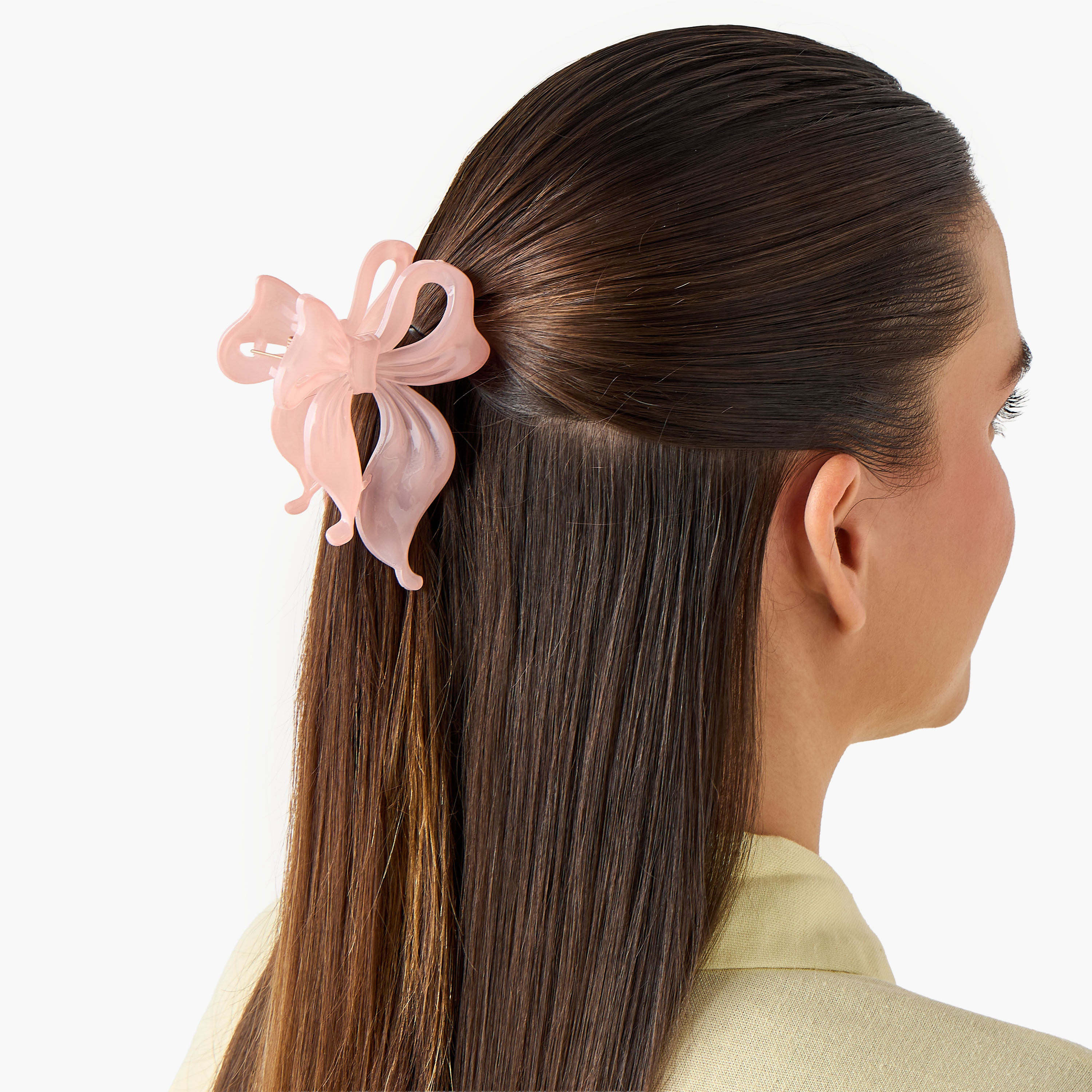 Pack of 2 - Bow Shaped Hair Clamp-women-hairaccessories-clamps-image-2