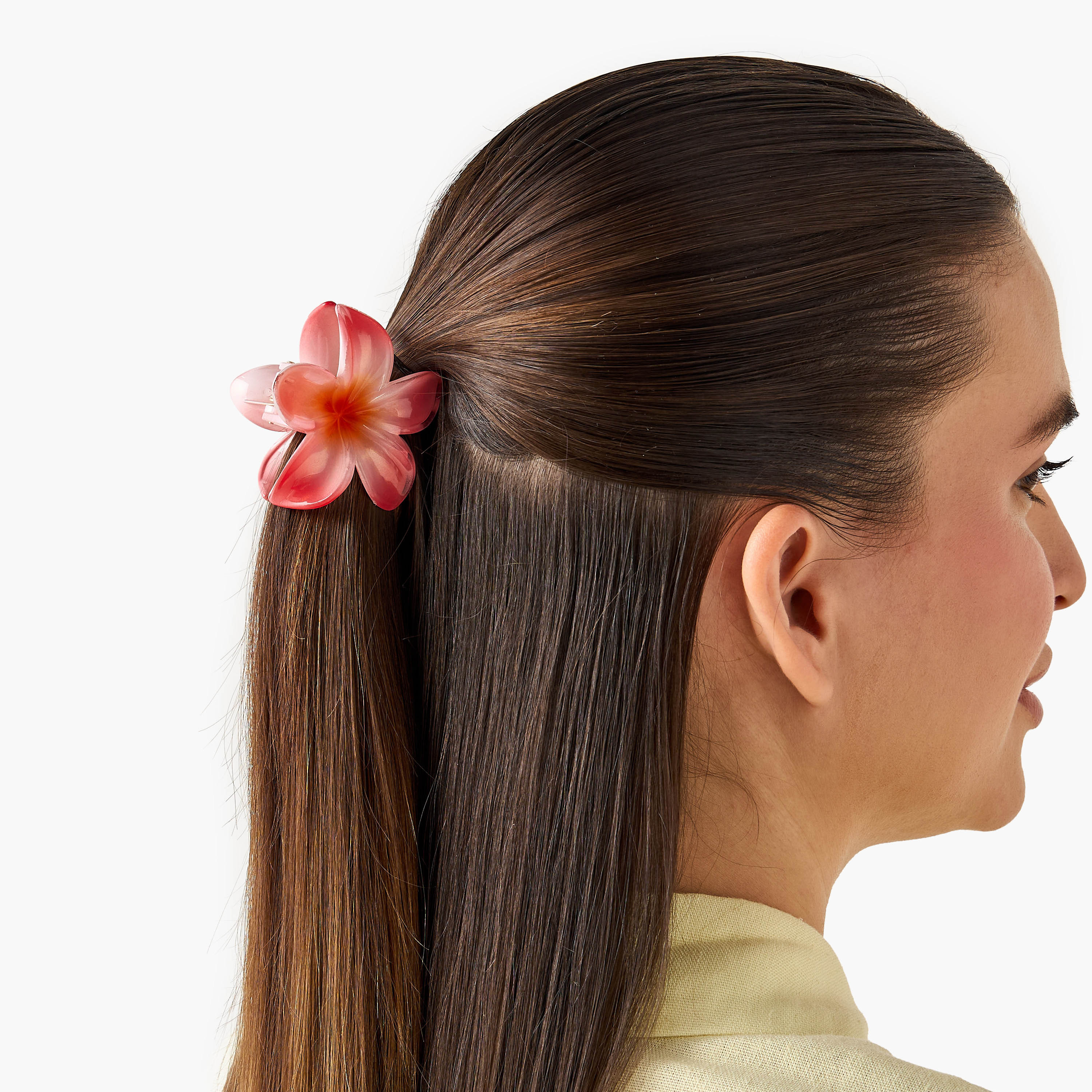 Pack of 5 Floral Hair Clamps-women-hairaccessories-clips-image-2