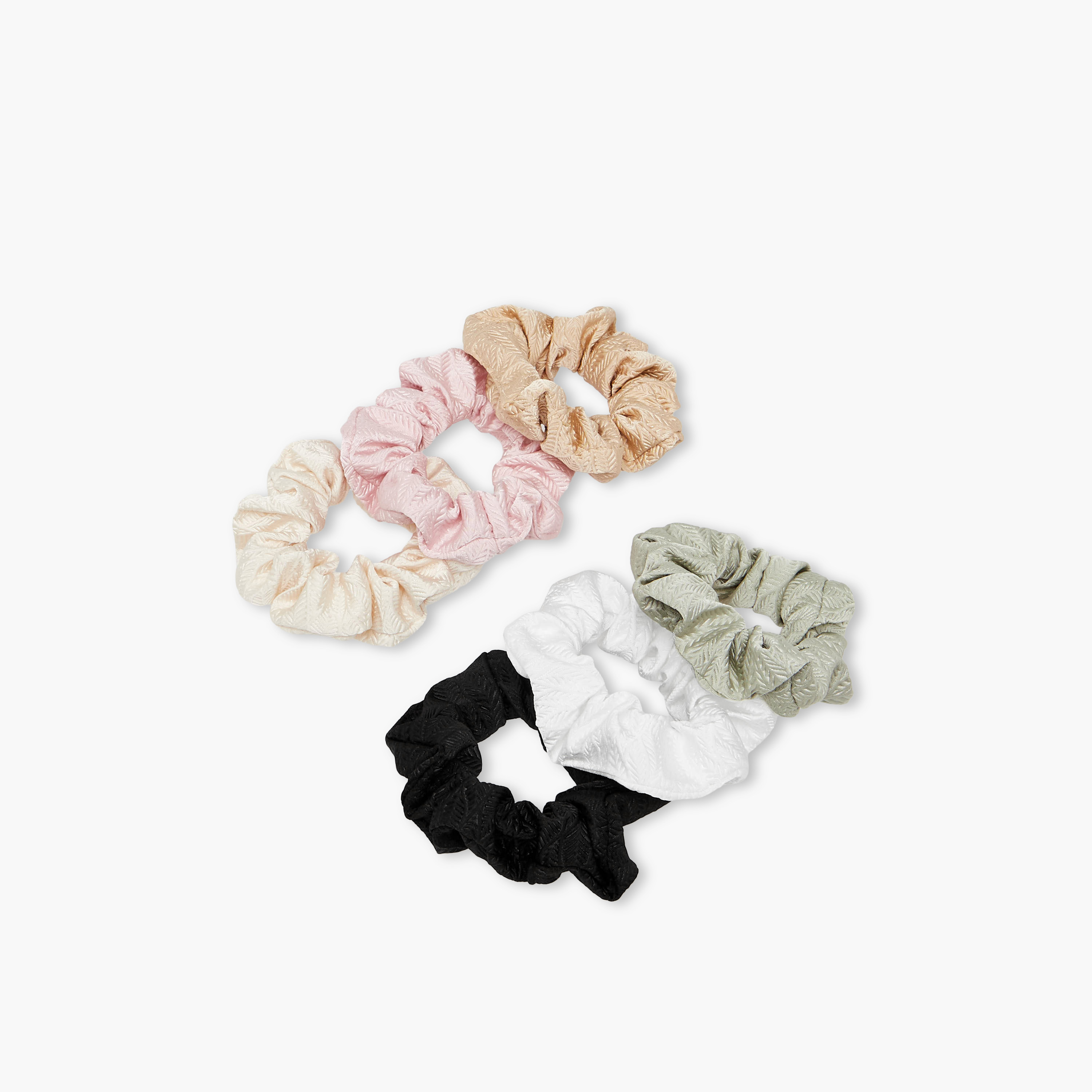 Pack of 6 Hair Scrunchie-women-hairaccessories-scrunchies-image-3