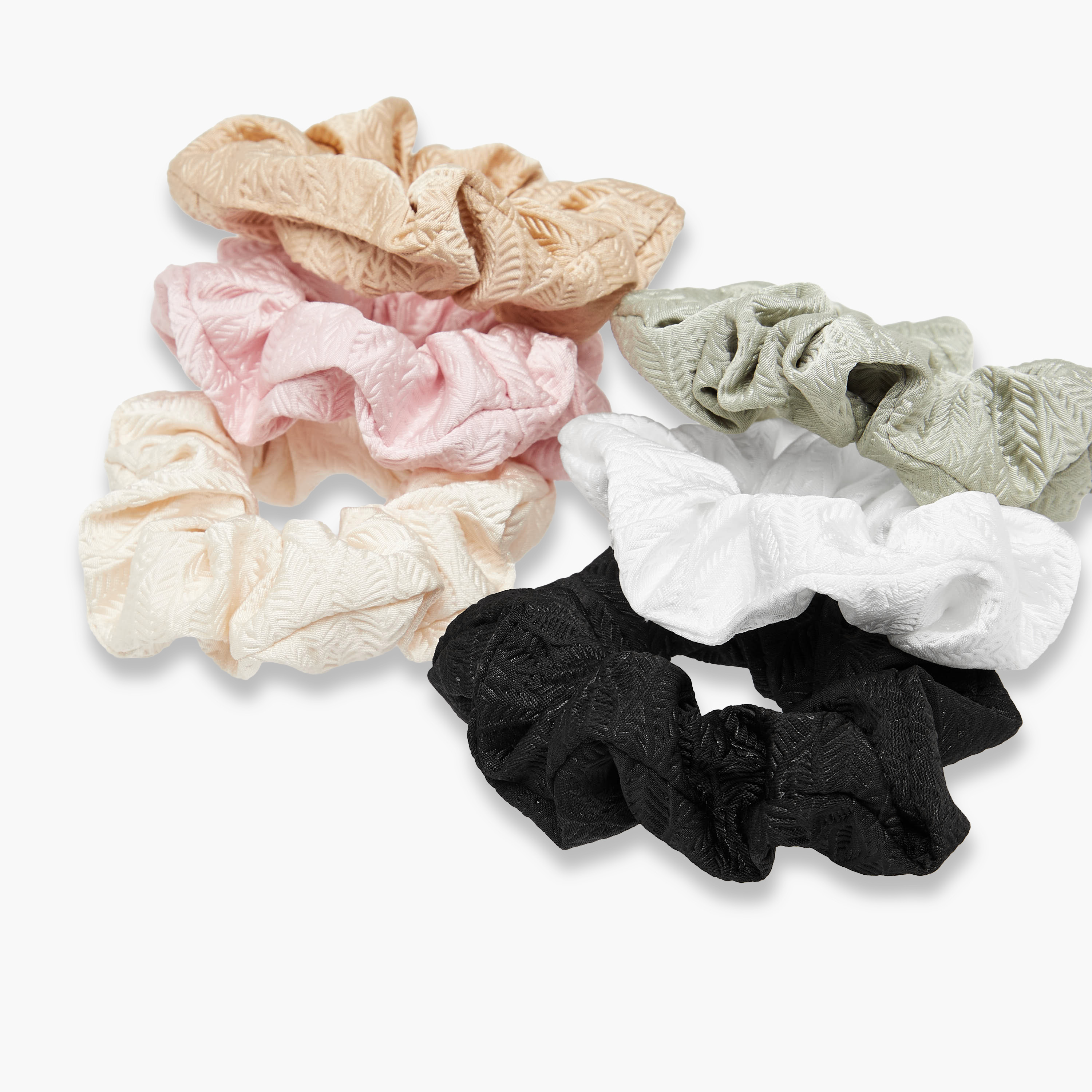 Pack of 6 Hair Scrunchie-women-hairaccessories-scrunchies-image-5